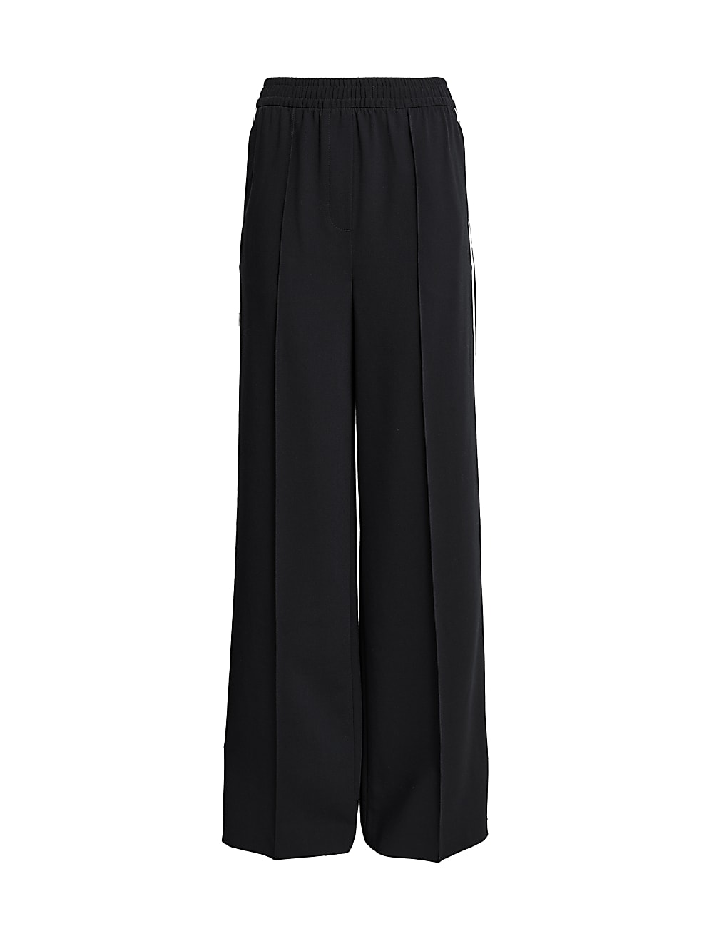 Side Stripe Wide Leg Trousers