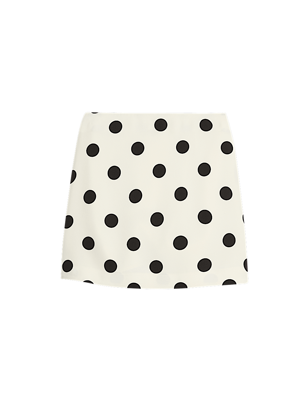 Polka Dot Mini A-Line Skirt