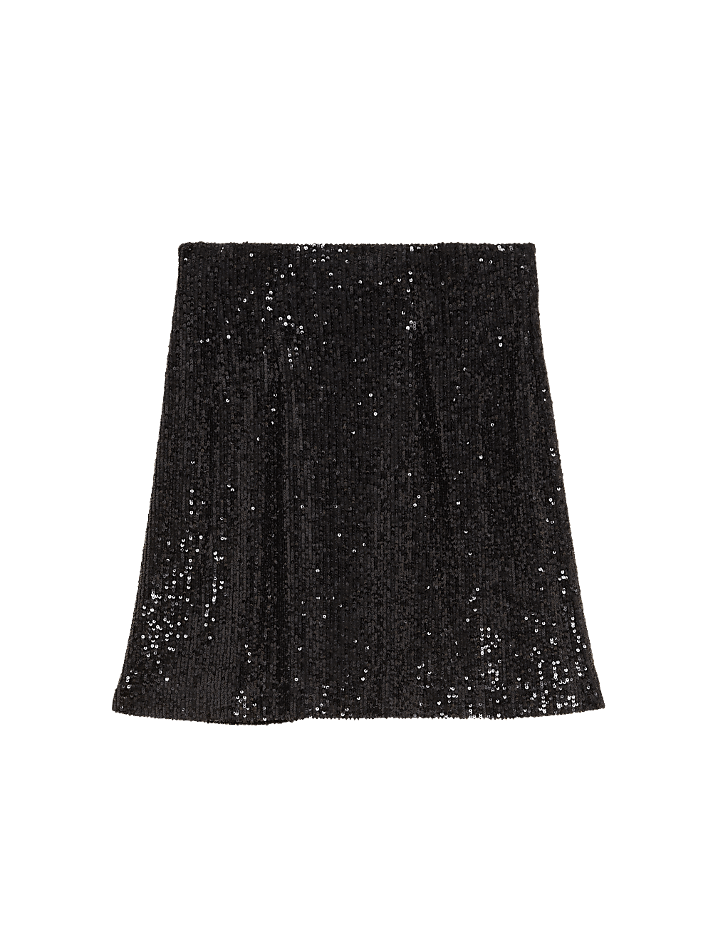 Sequin Mini A-Line Skirt