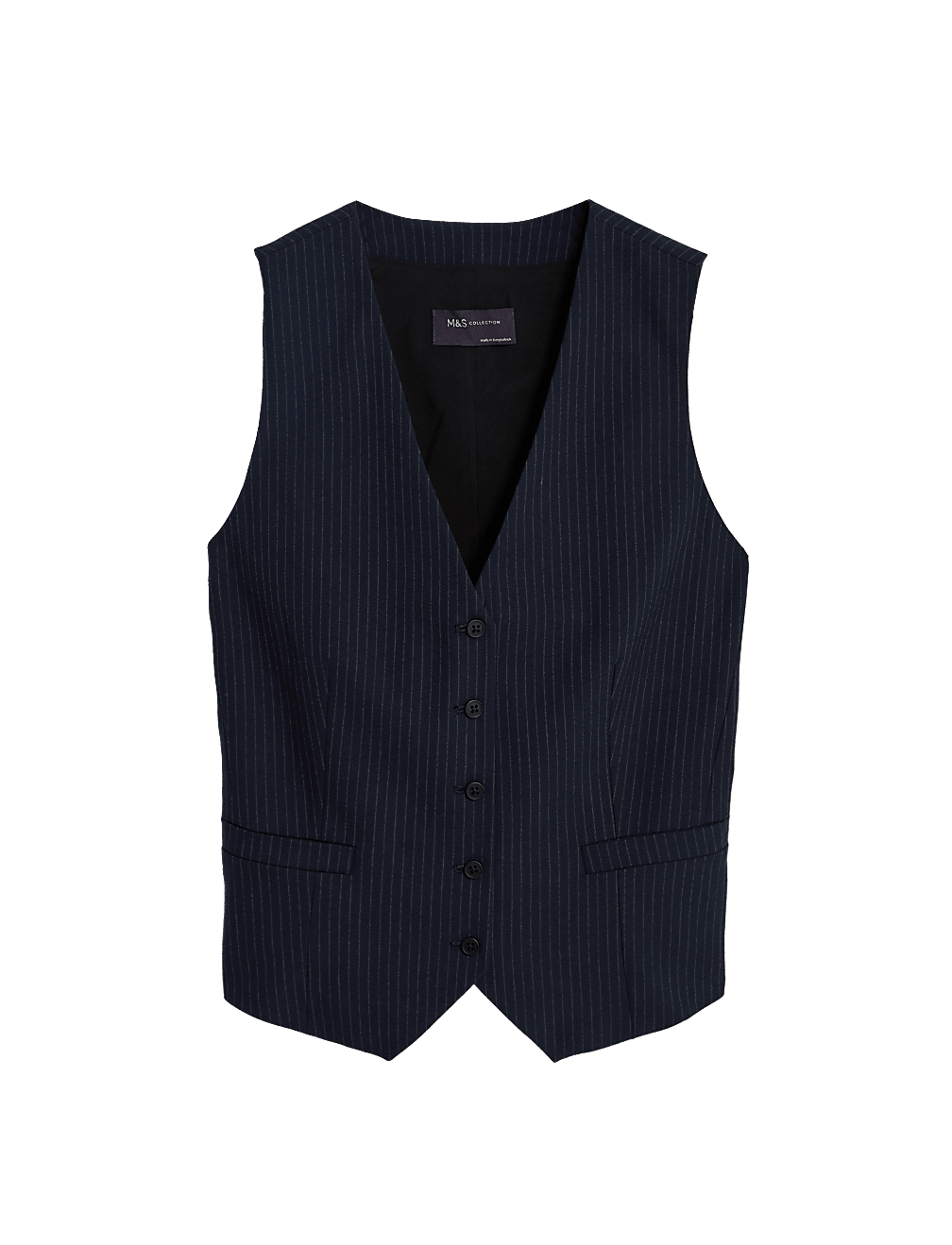 Tailored Pinstripe Waistcoat