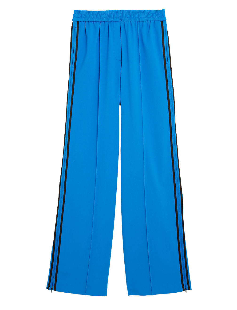 Side Stripe Wide Leg Trousers