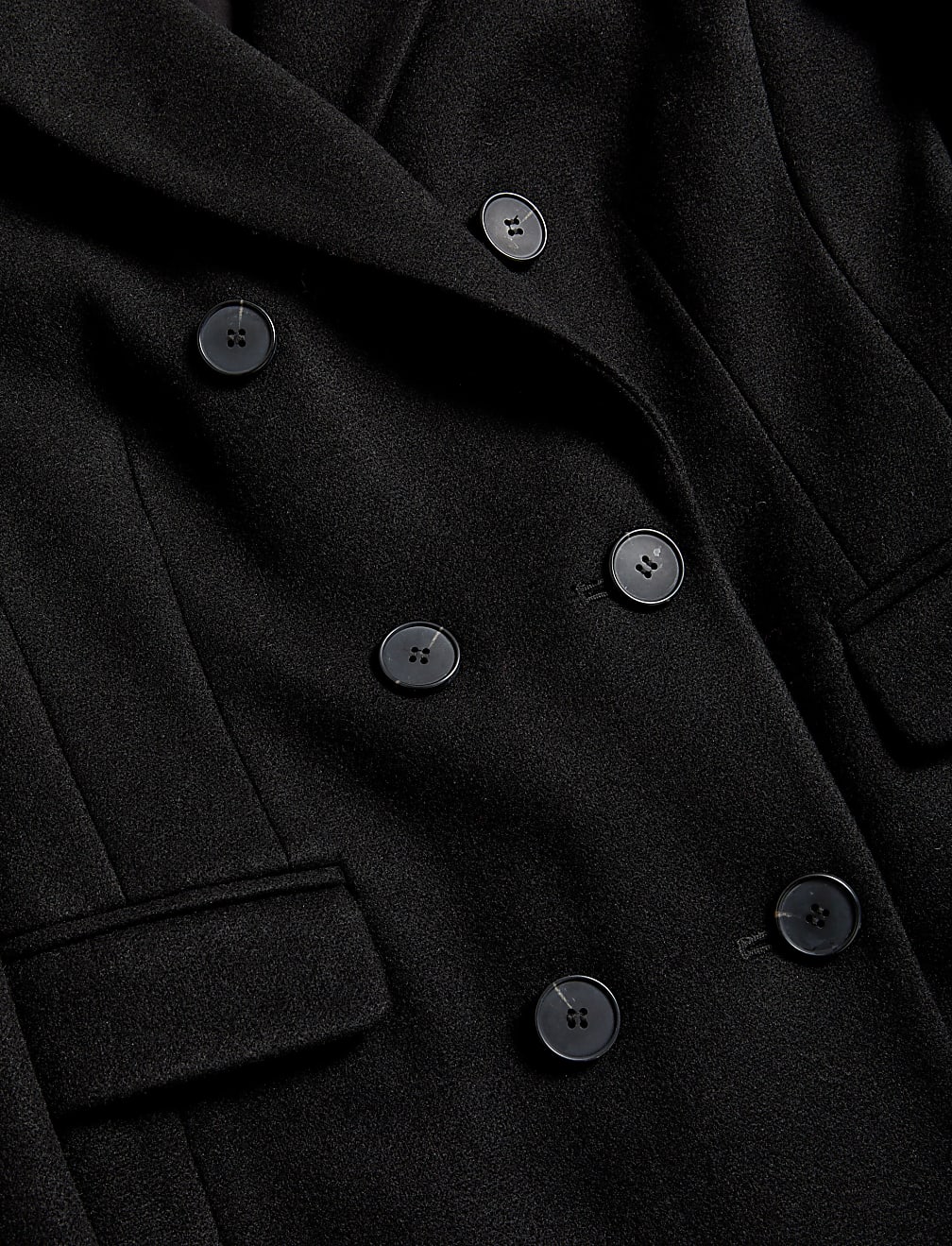 Double Breasted Longline Tailored Coat