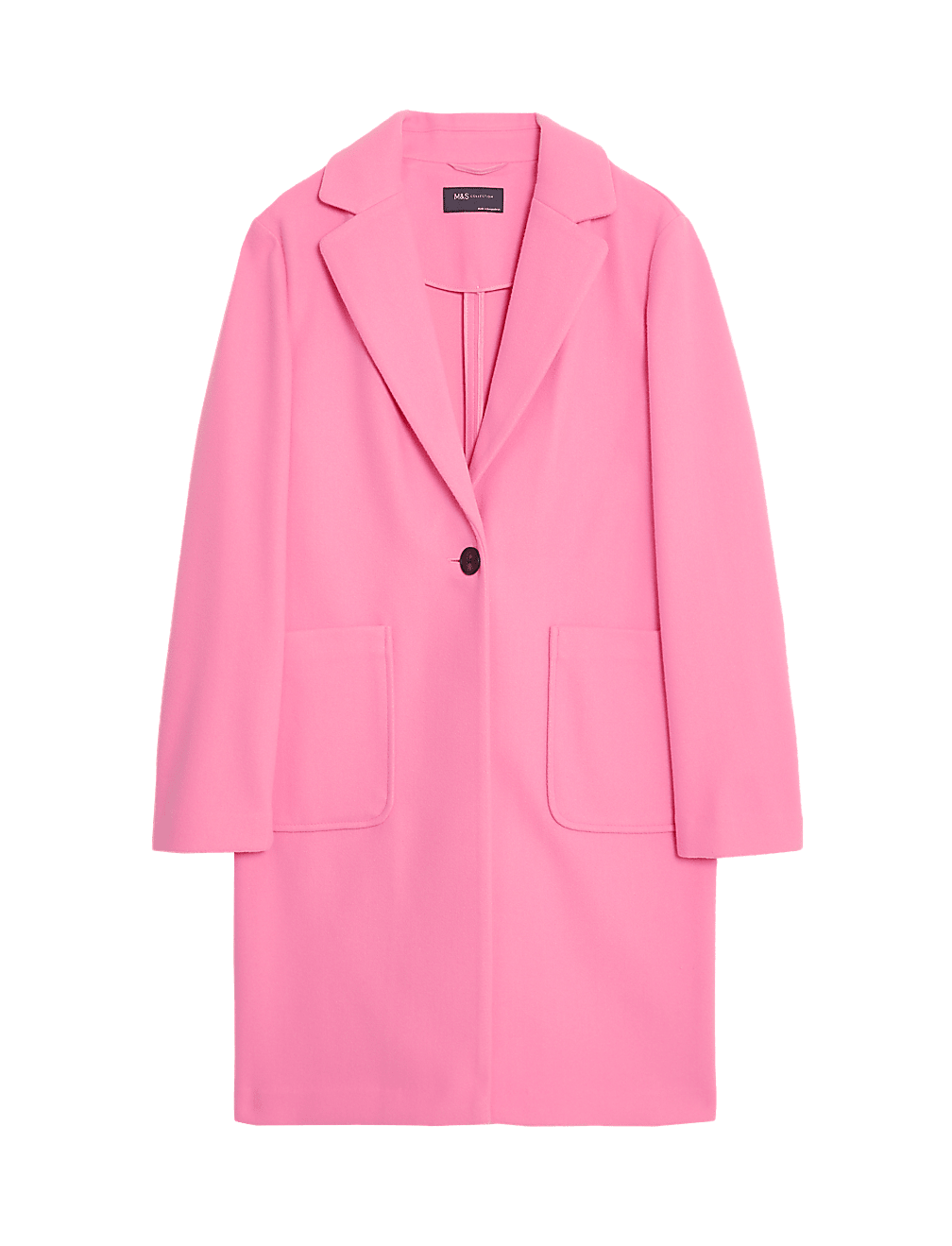 Relaxed Single Breasted Coat