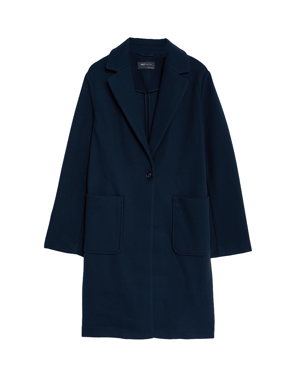 Relaxed Single Breasted Coat