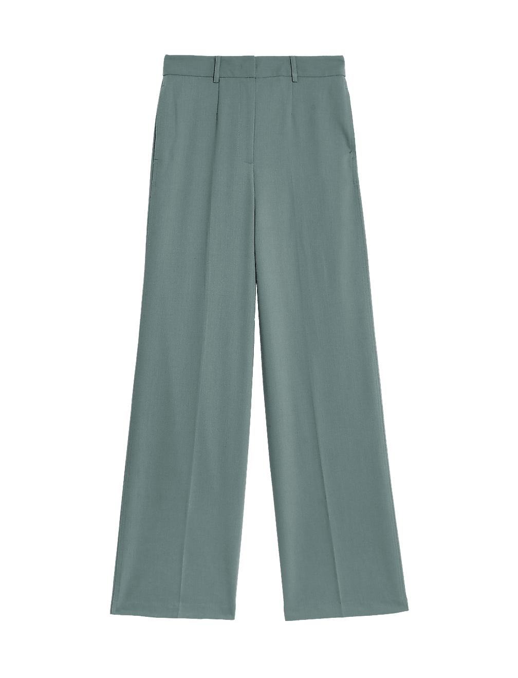 Woven Wide Leg Trousers