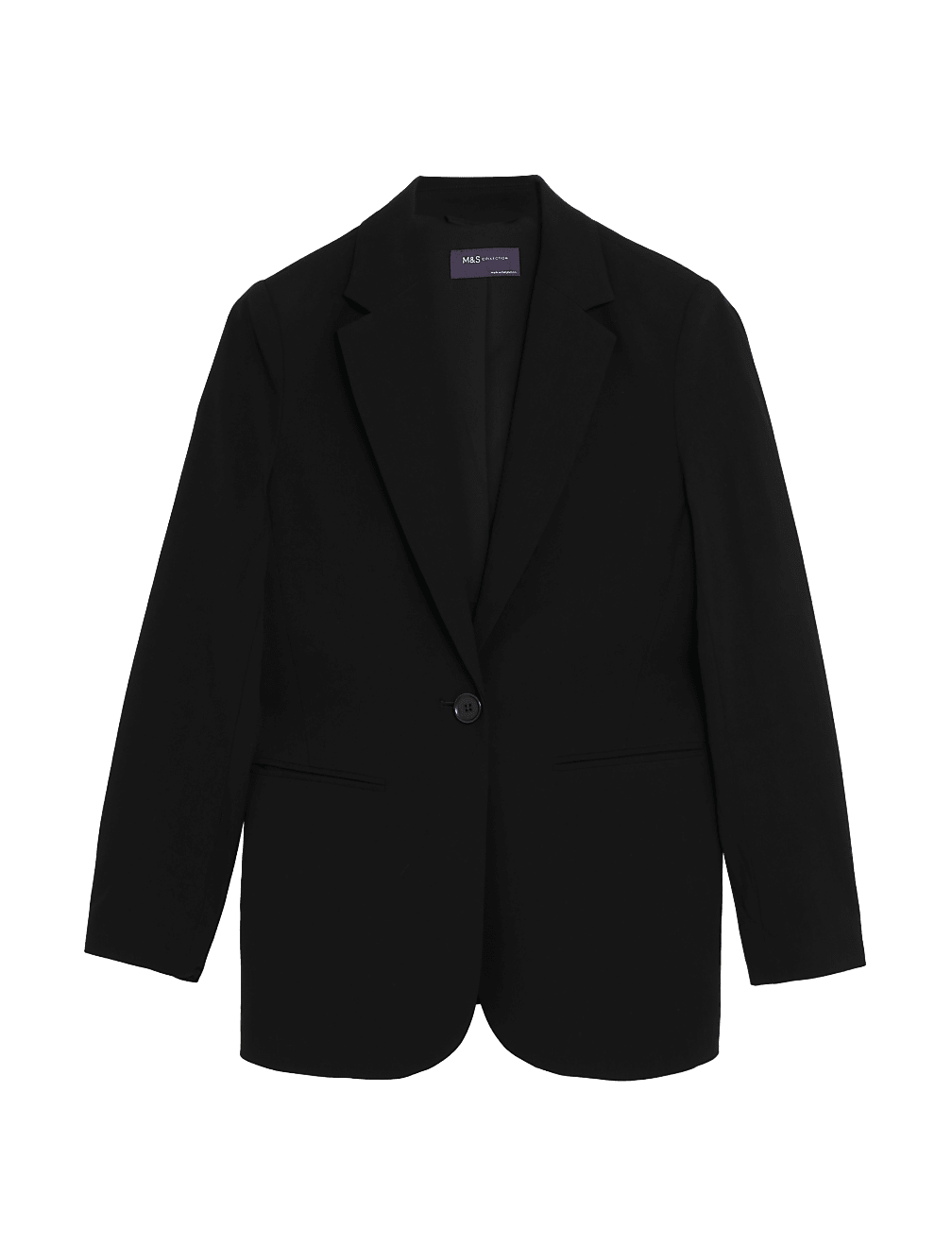 Relaxed Single Breasted Blazer