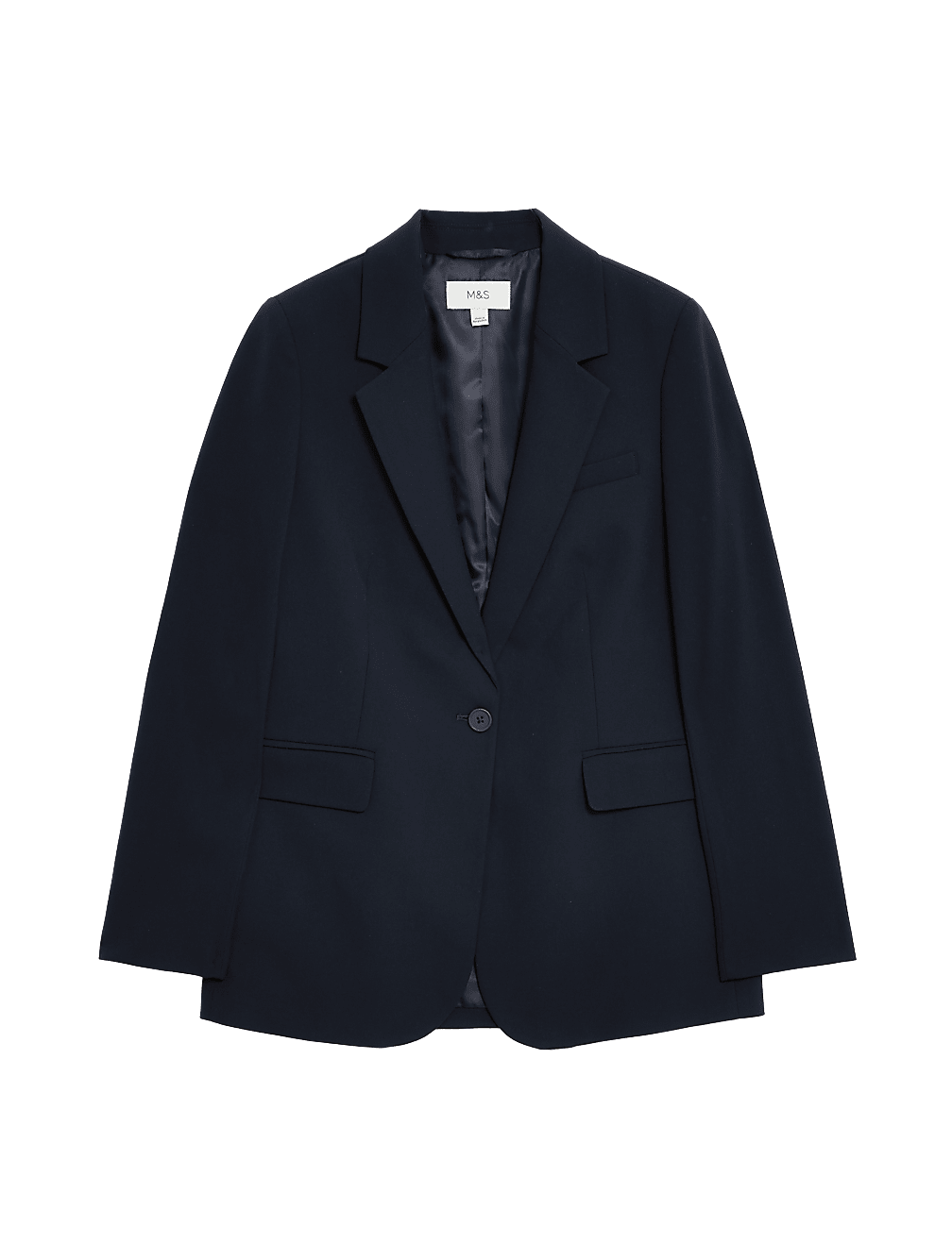 Relaxed Single Breasted Blazer