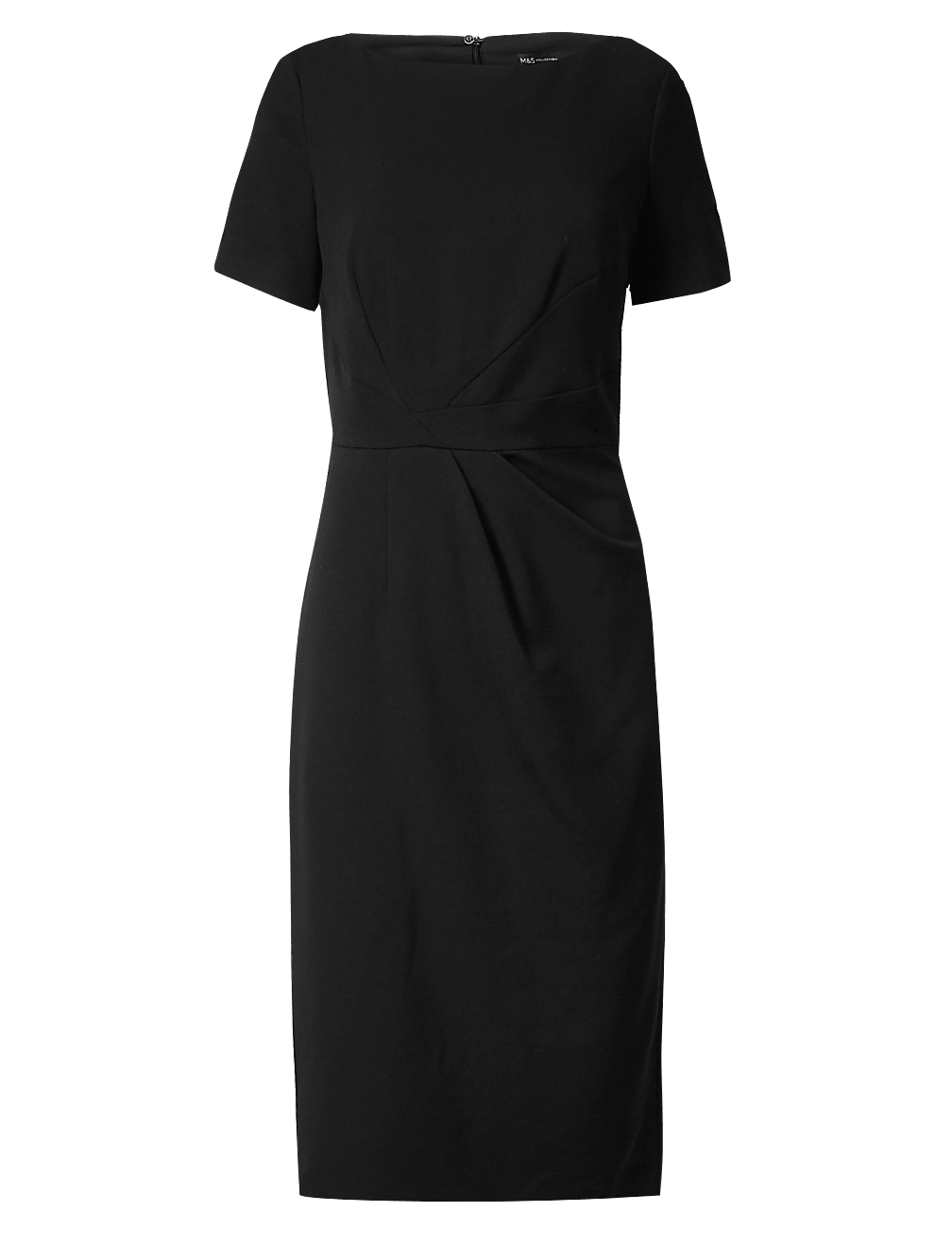 Short Sleeve Bodycon Midi Dress