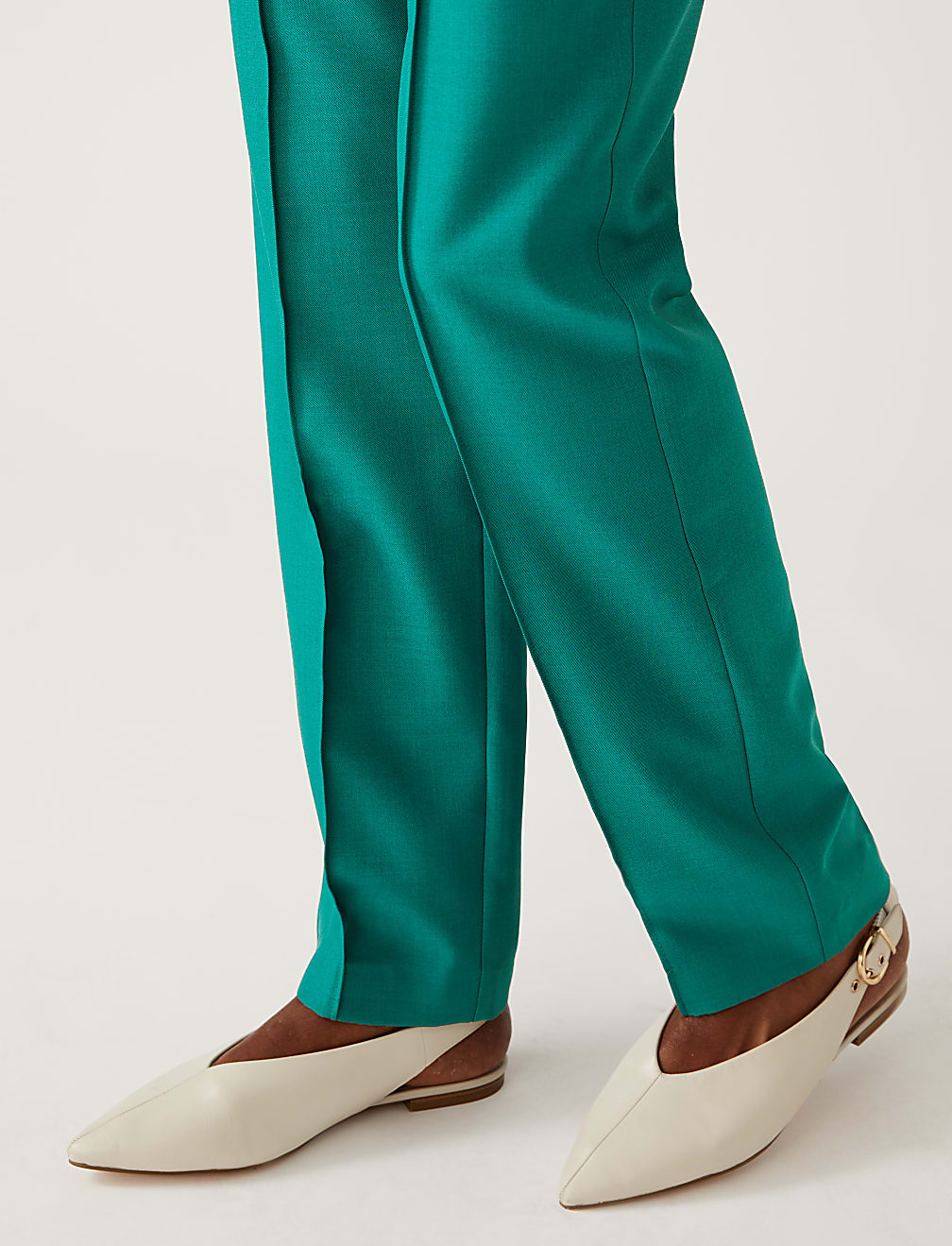 Plain Regular Fit Trouser