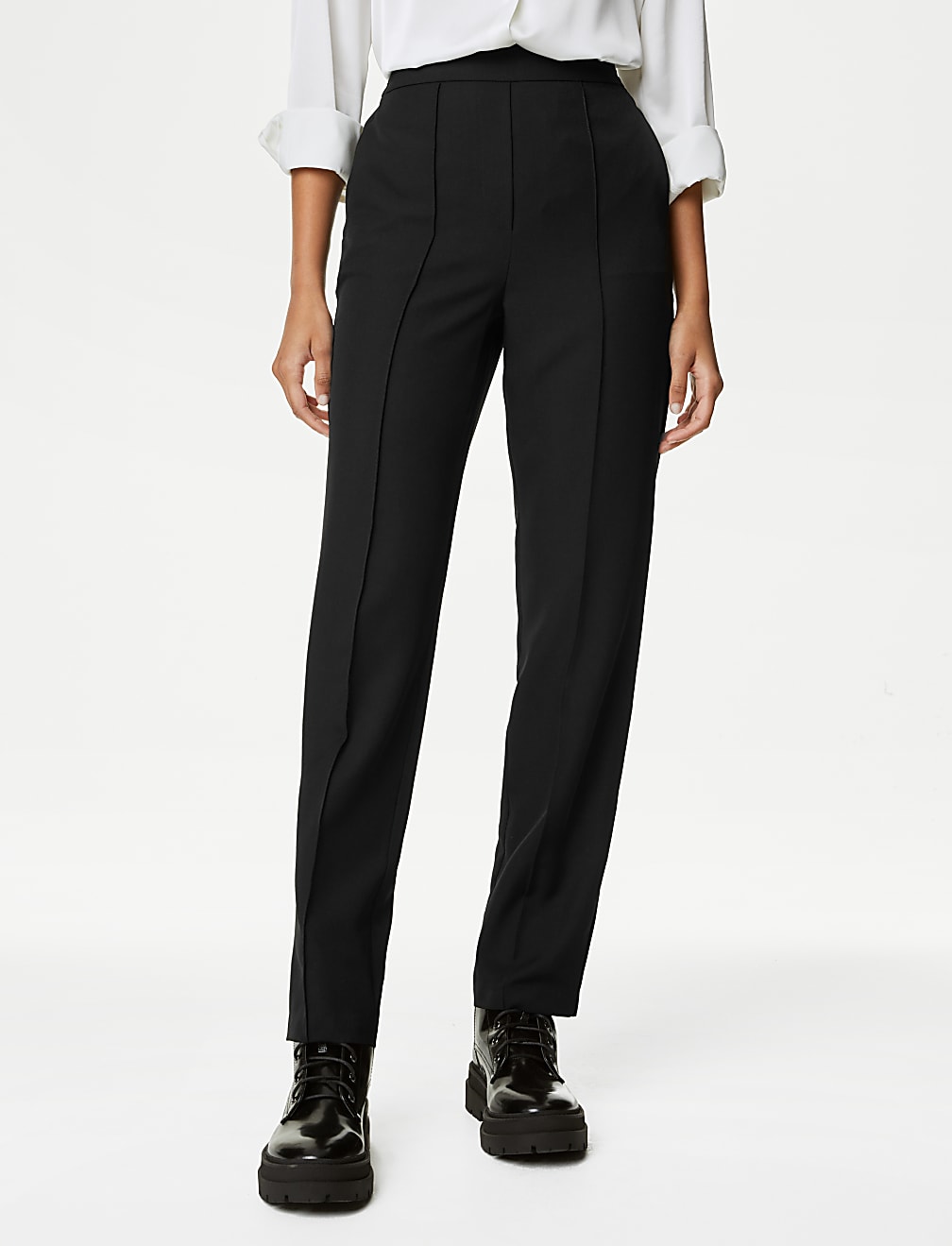 Plain Regular Fit Trouser