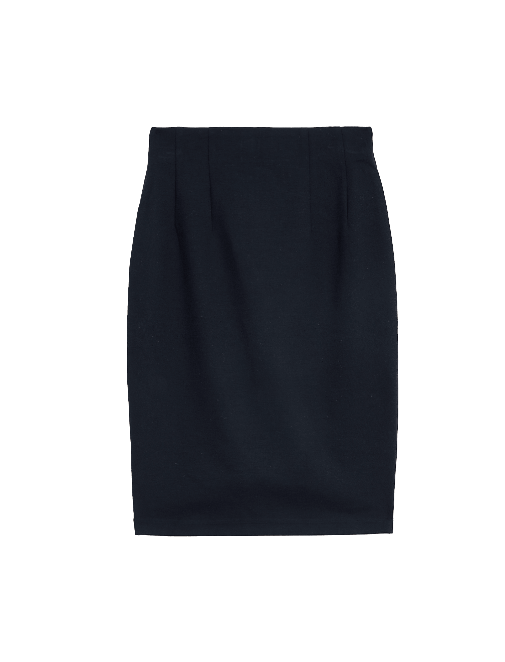 Jersey Knee Length Pencil Skirt