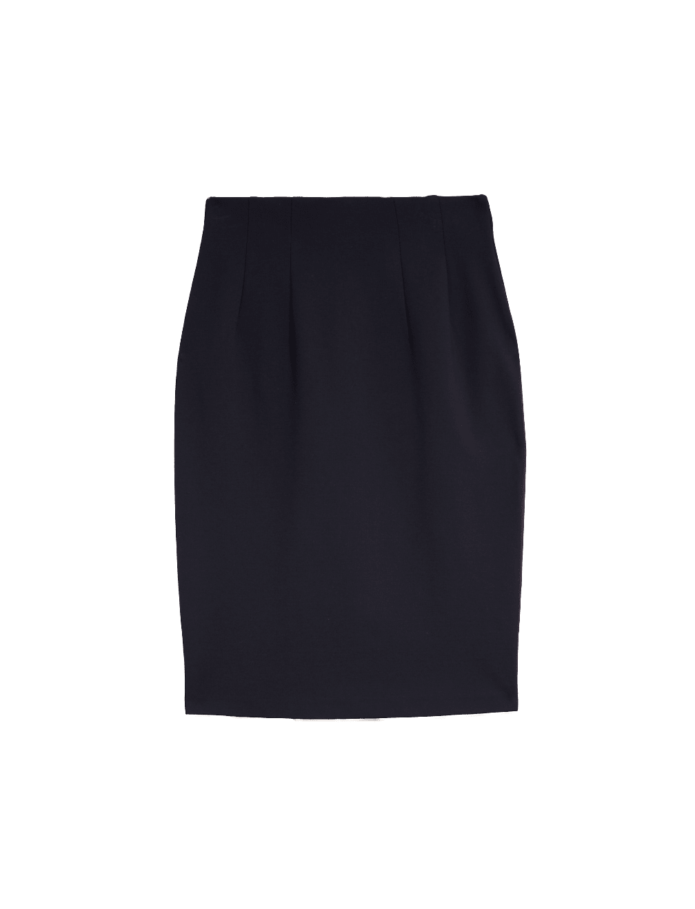 Jersey Knee Length Pencil Skirt