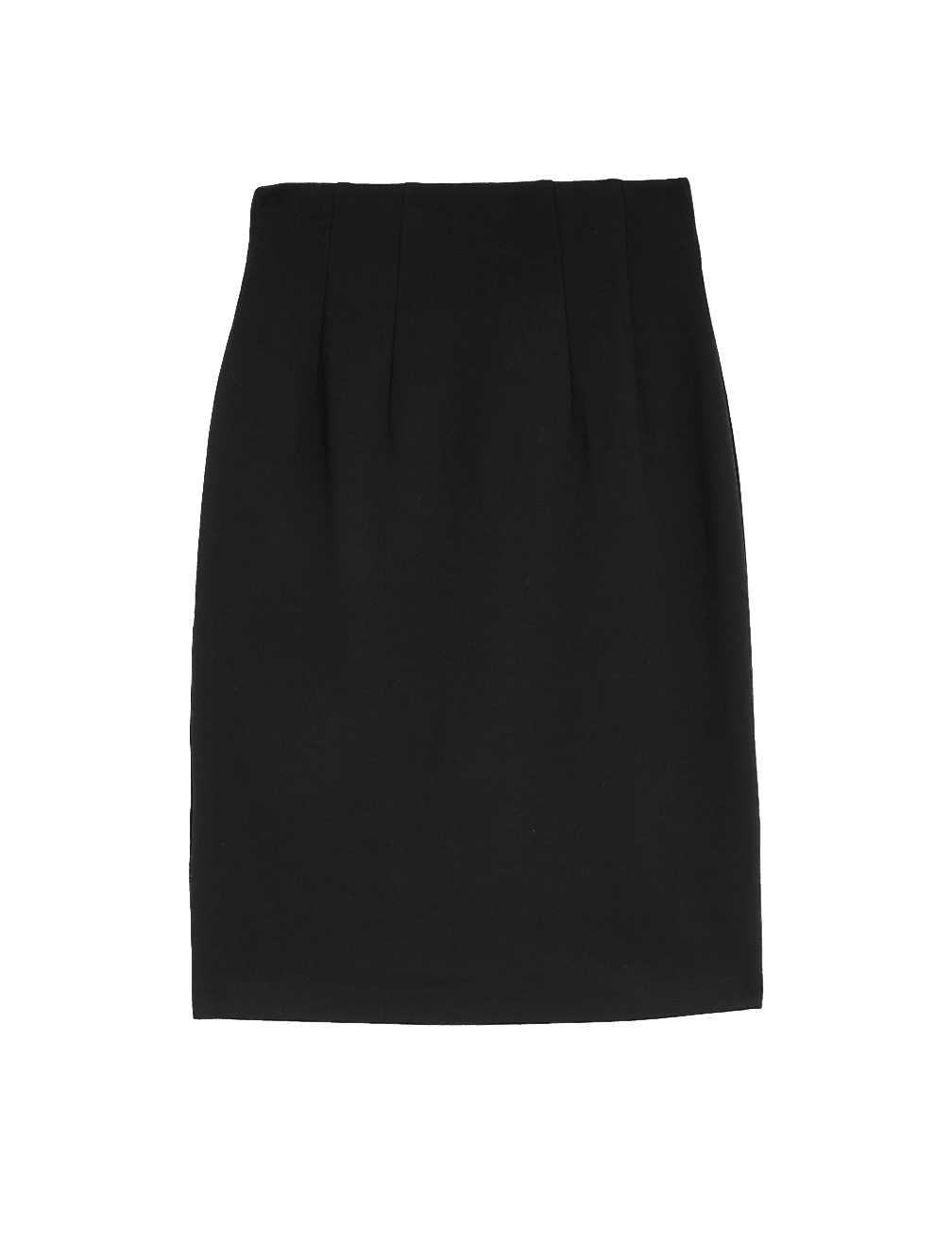 Jersey Knee Length Pencil Skirt