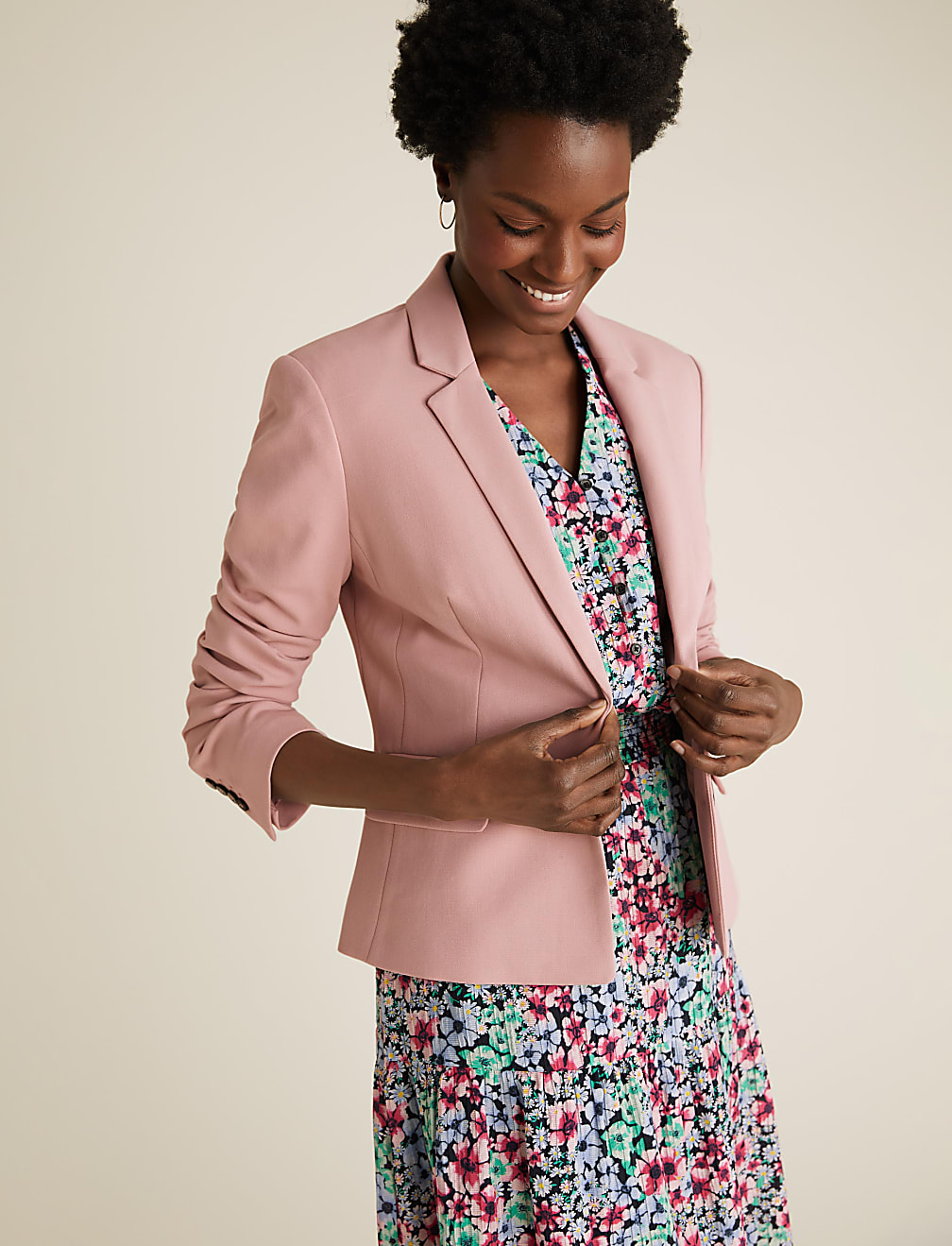 Tailored Single Breasted Blazer