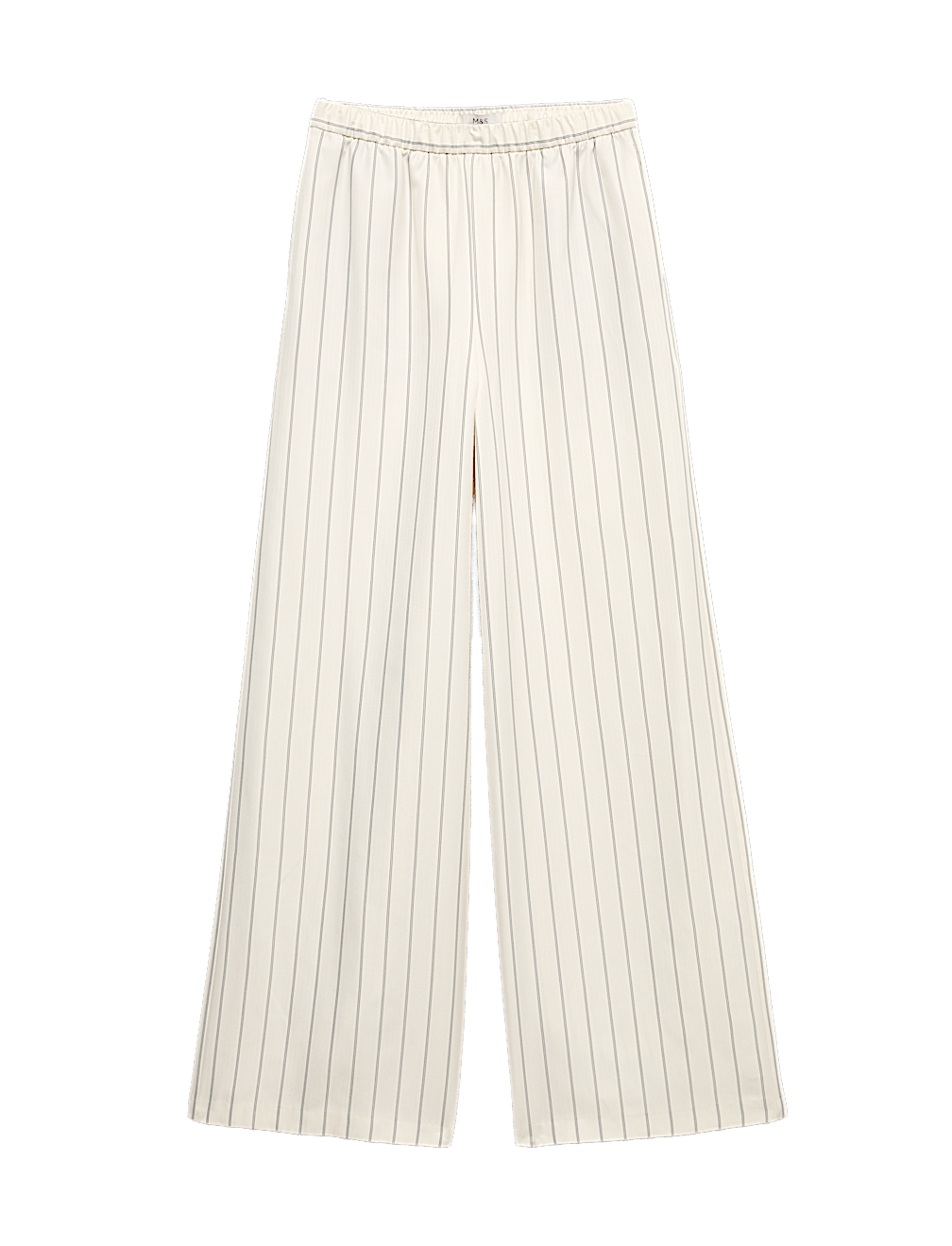 Pinstripe Wide Leg Trousers