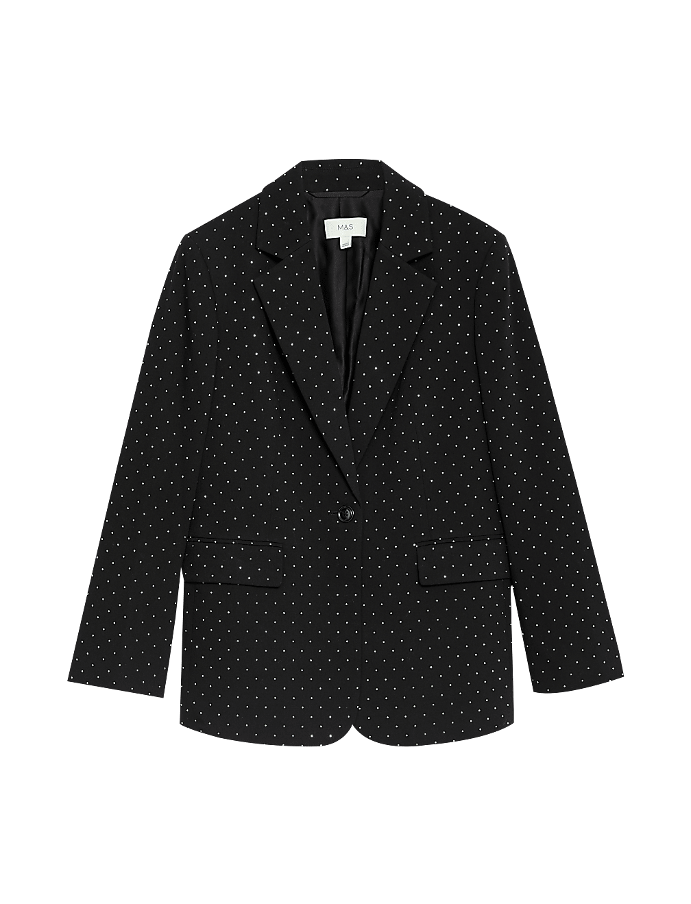 Embellished Relaxed Blazer