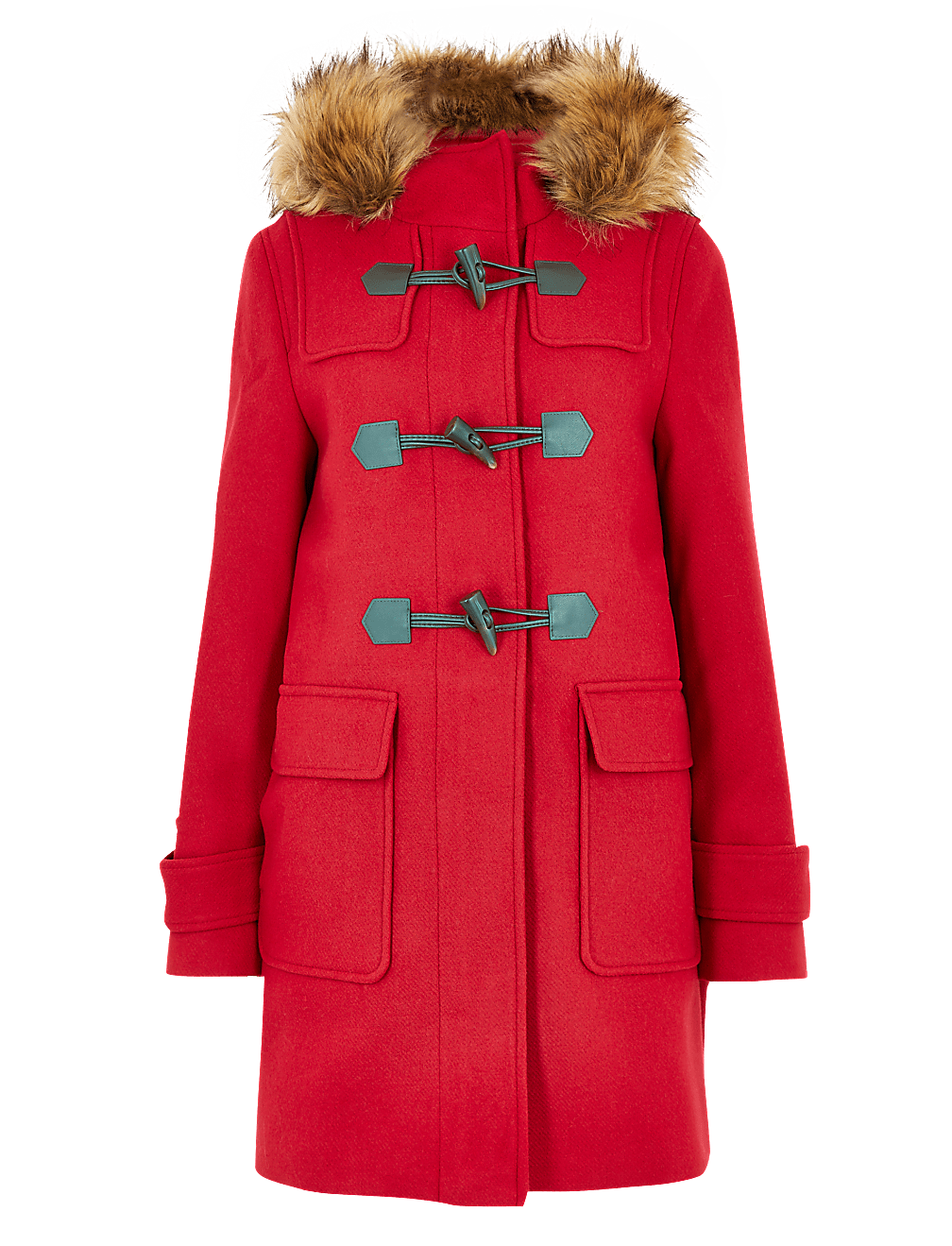 Duffle Coat with Wool