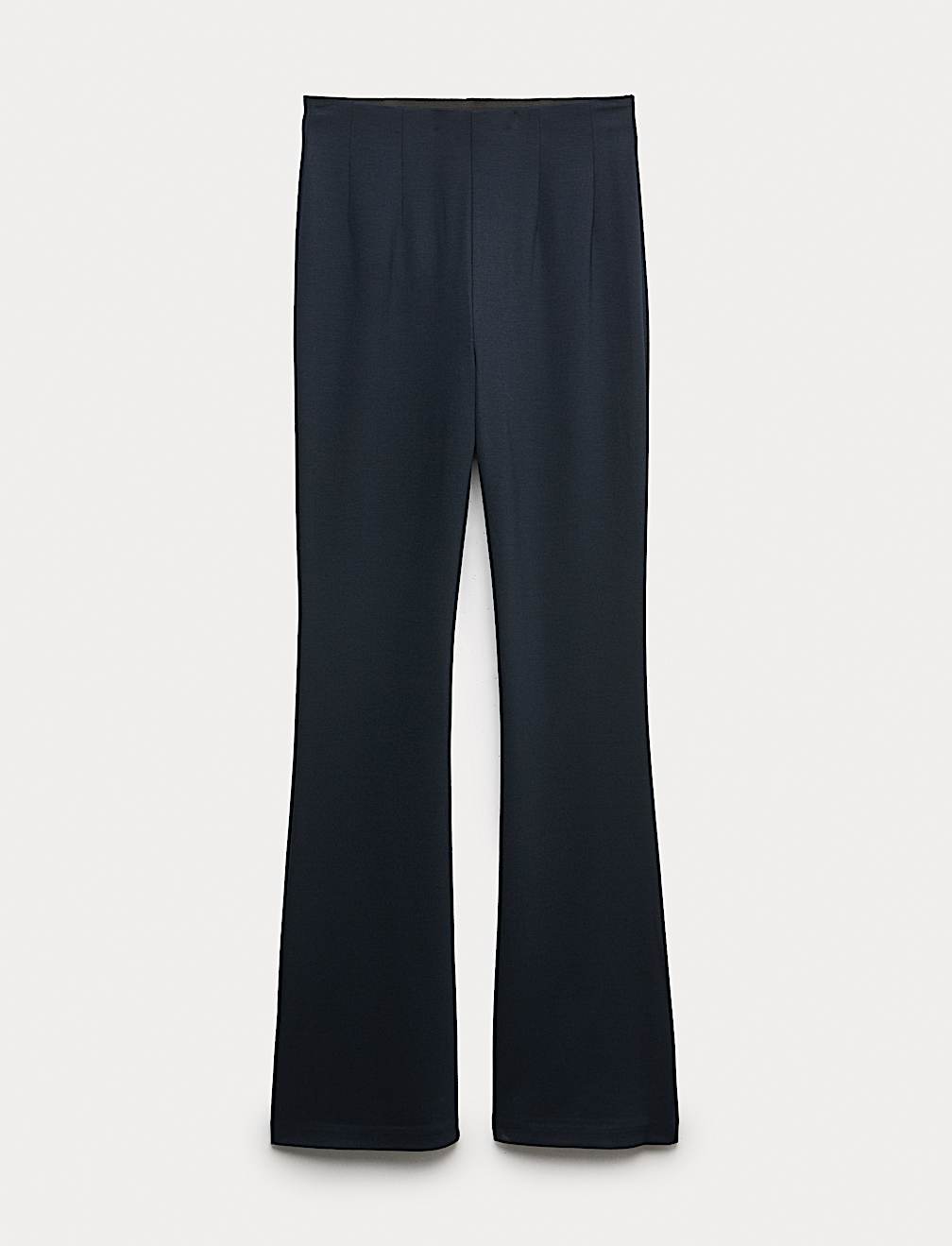 Jersey Flared Trousers