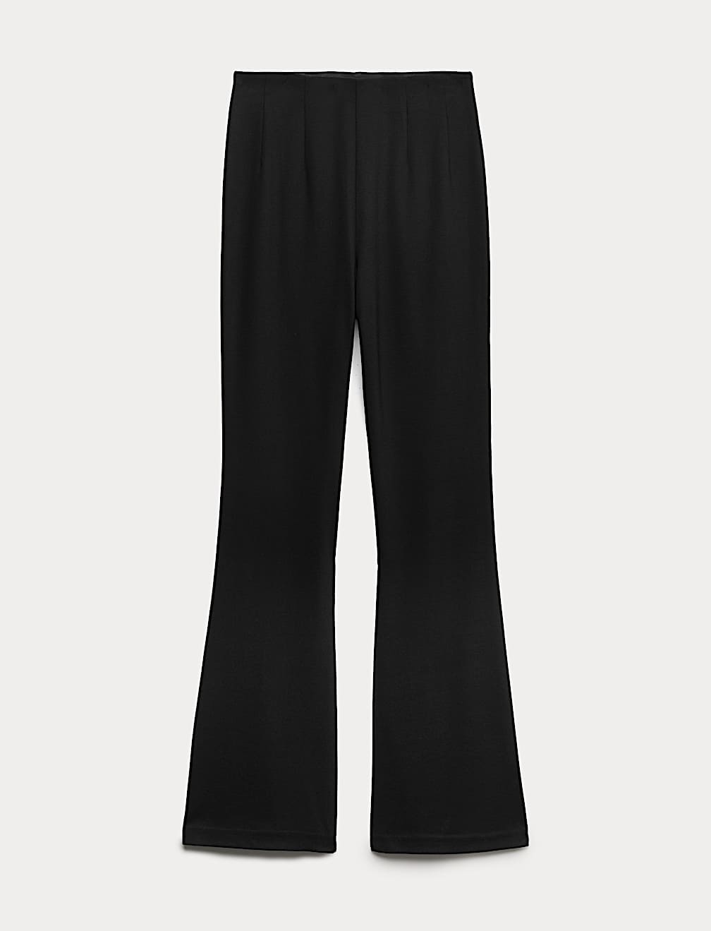 Jersey Flared Trousers