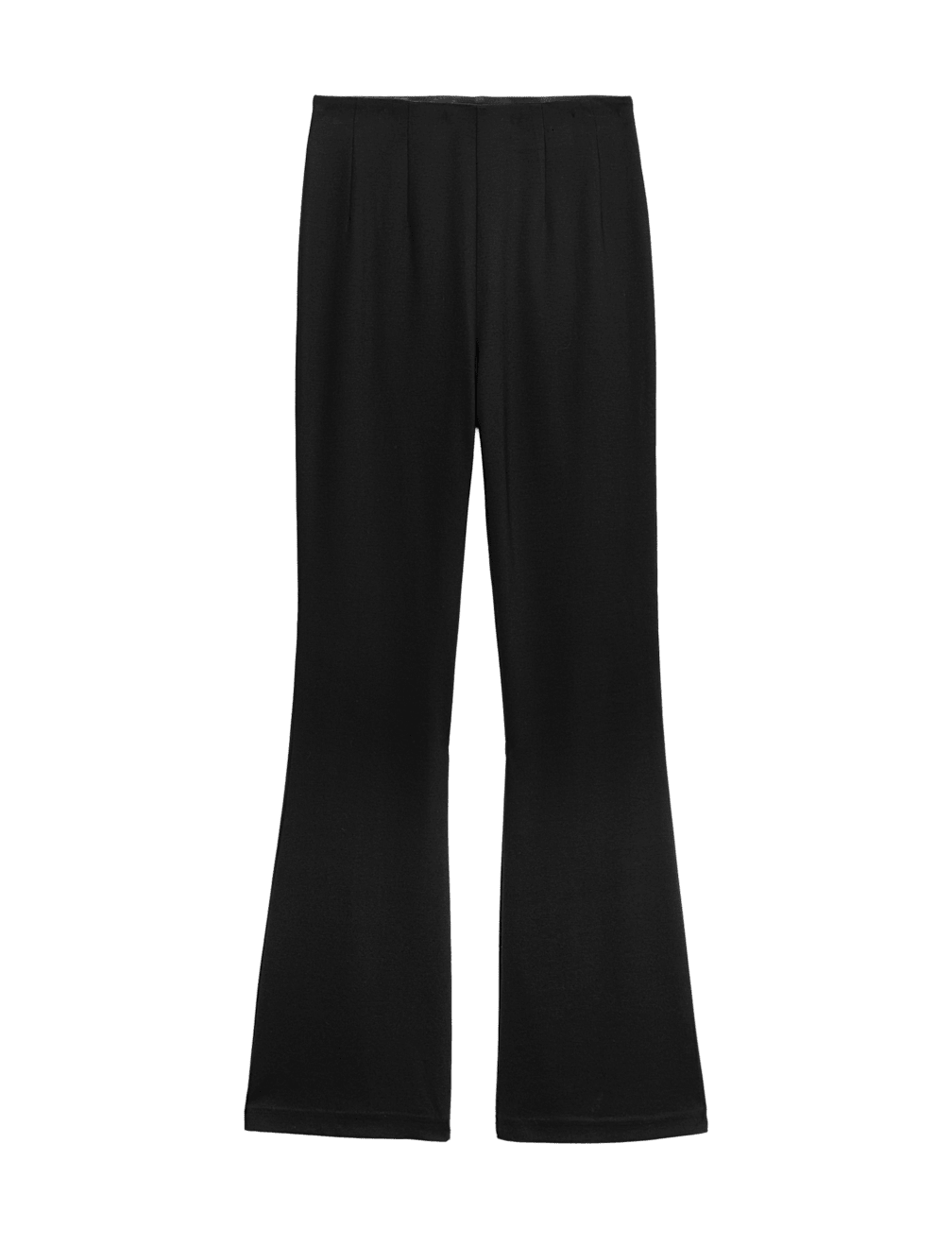 Jersey Flared Trousers