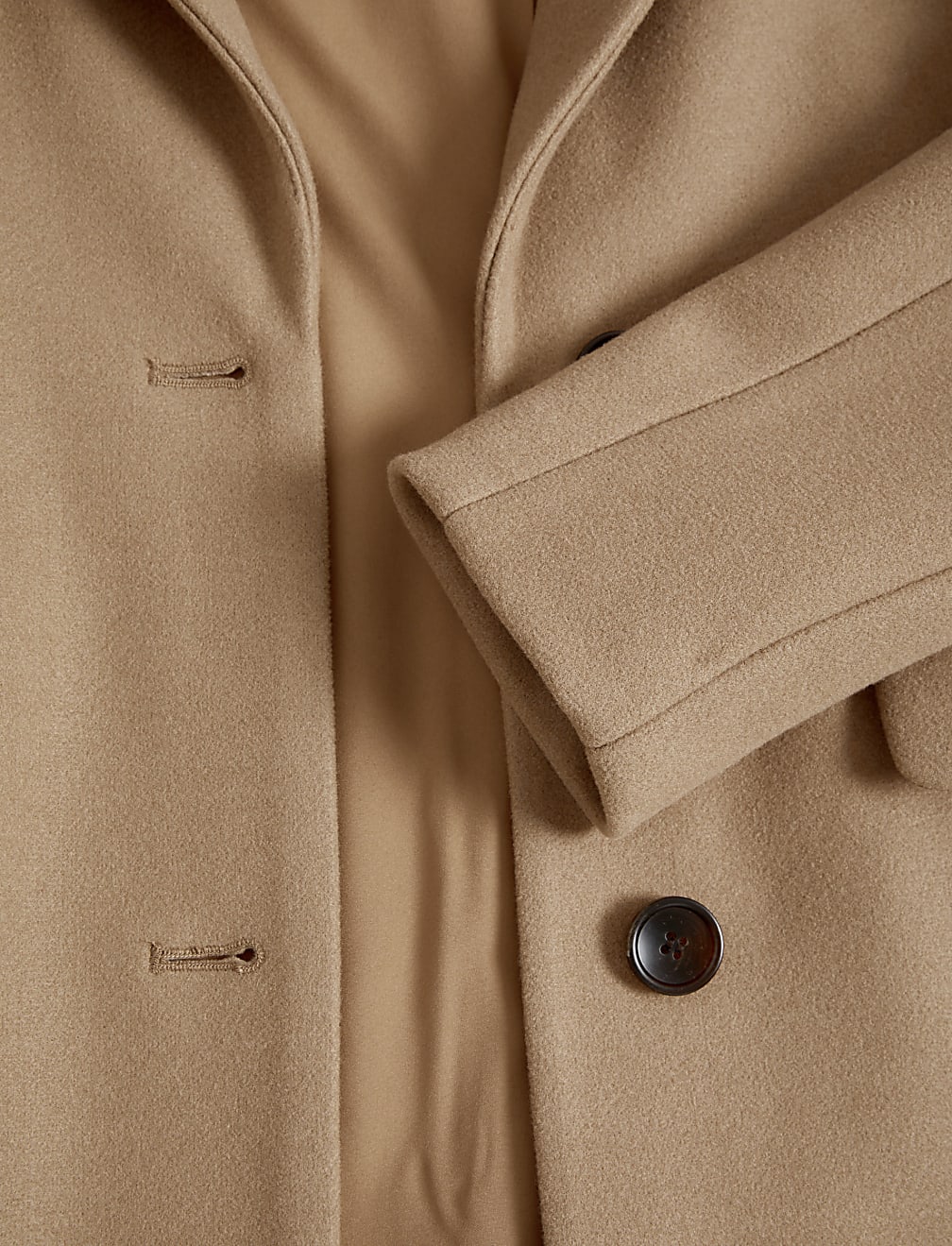 Single Breasted Longline Tailored Coat