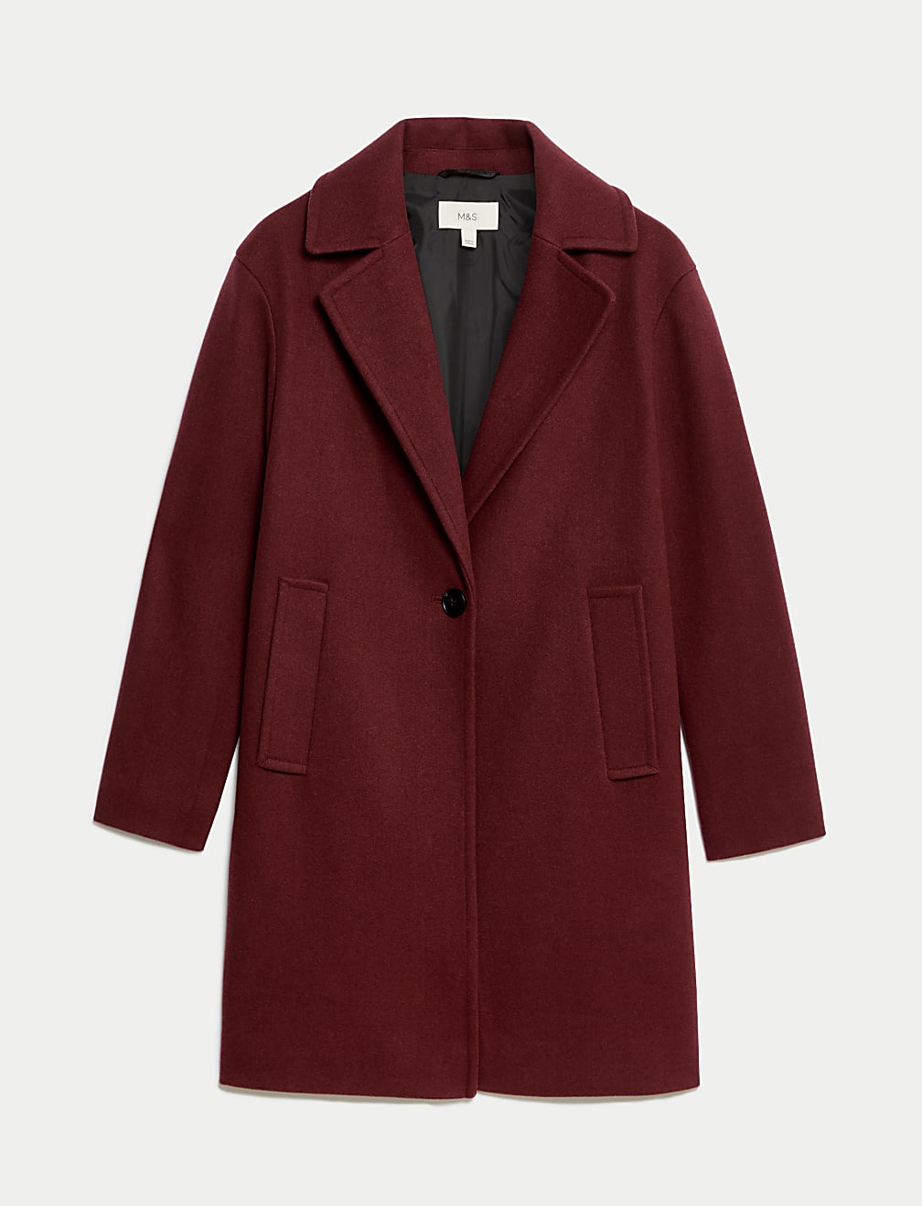 Relaxed Single Breasted Coat