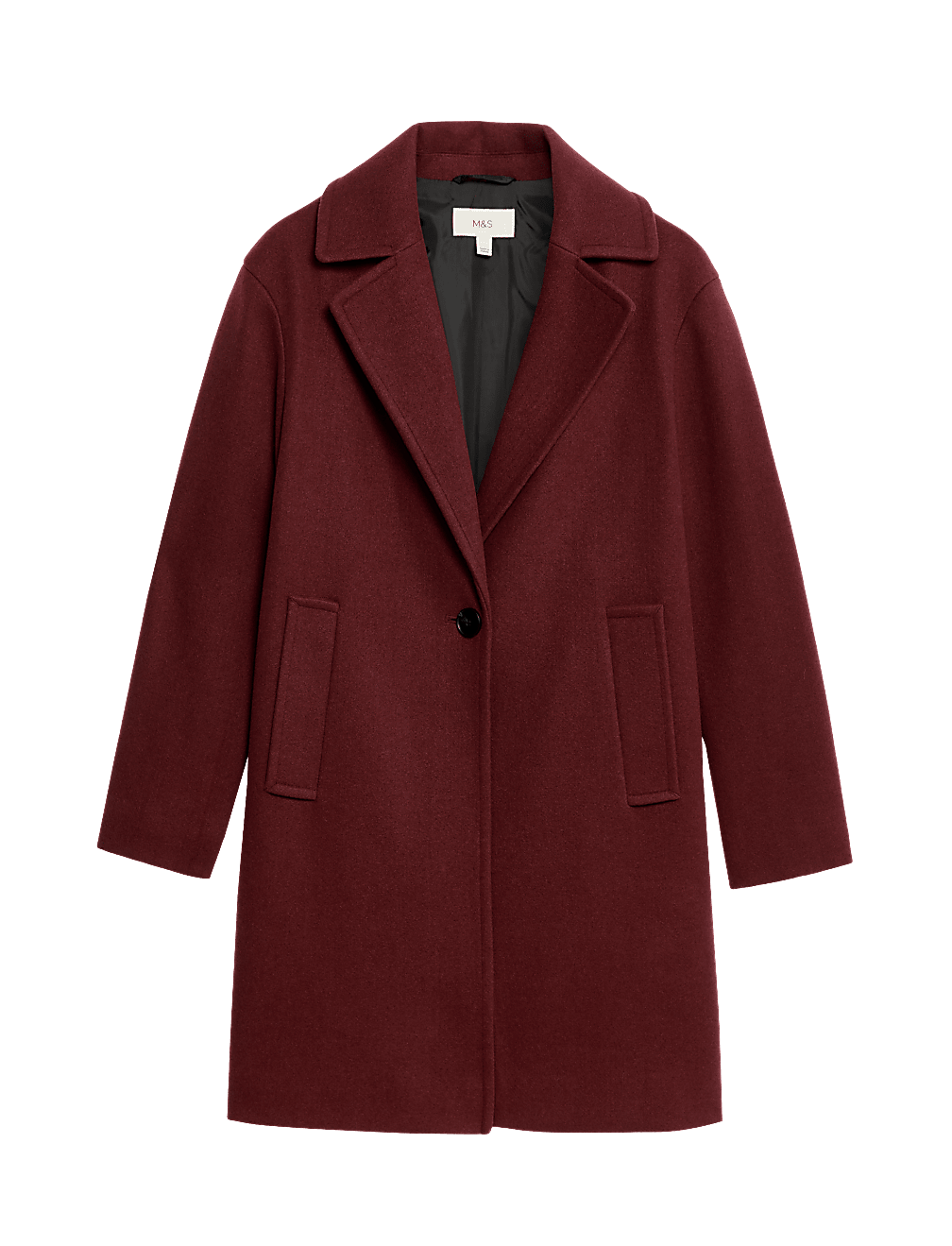 Relaxed Single Breasted Coat