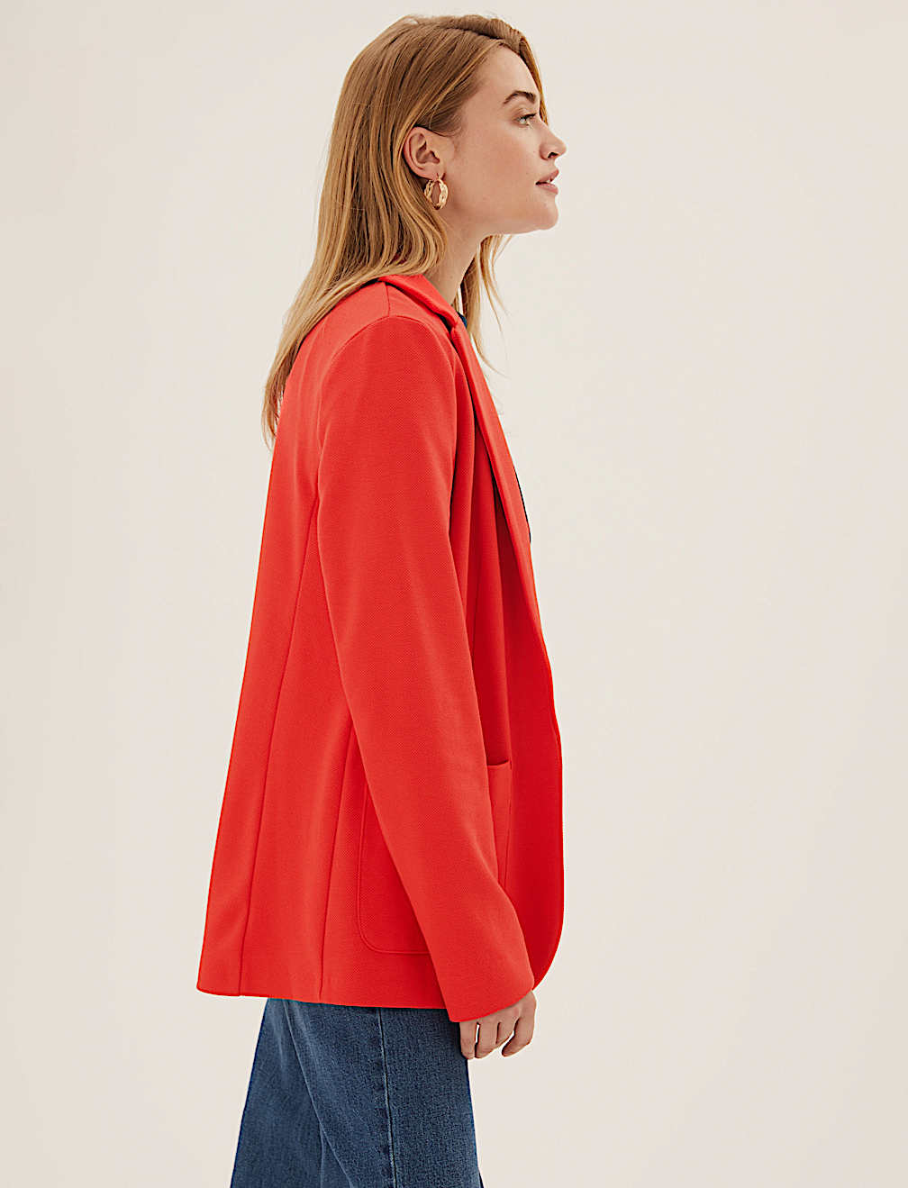 Jersey Patch Pocket Jacket