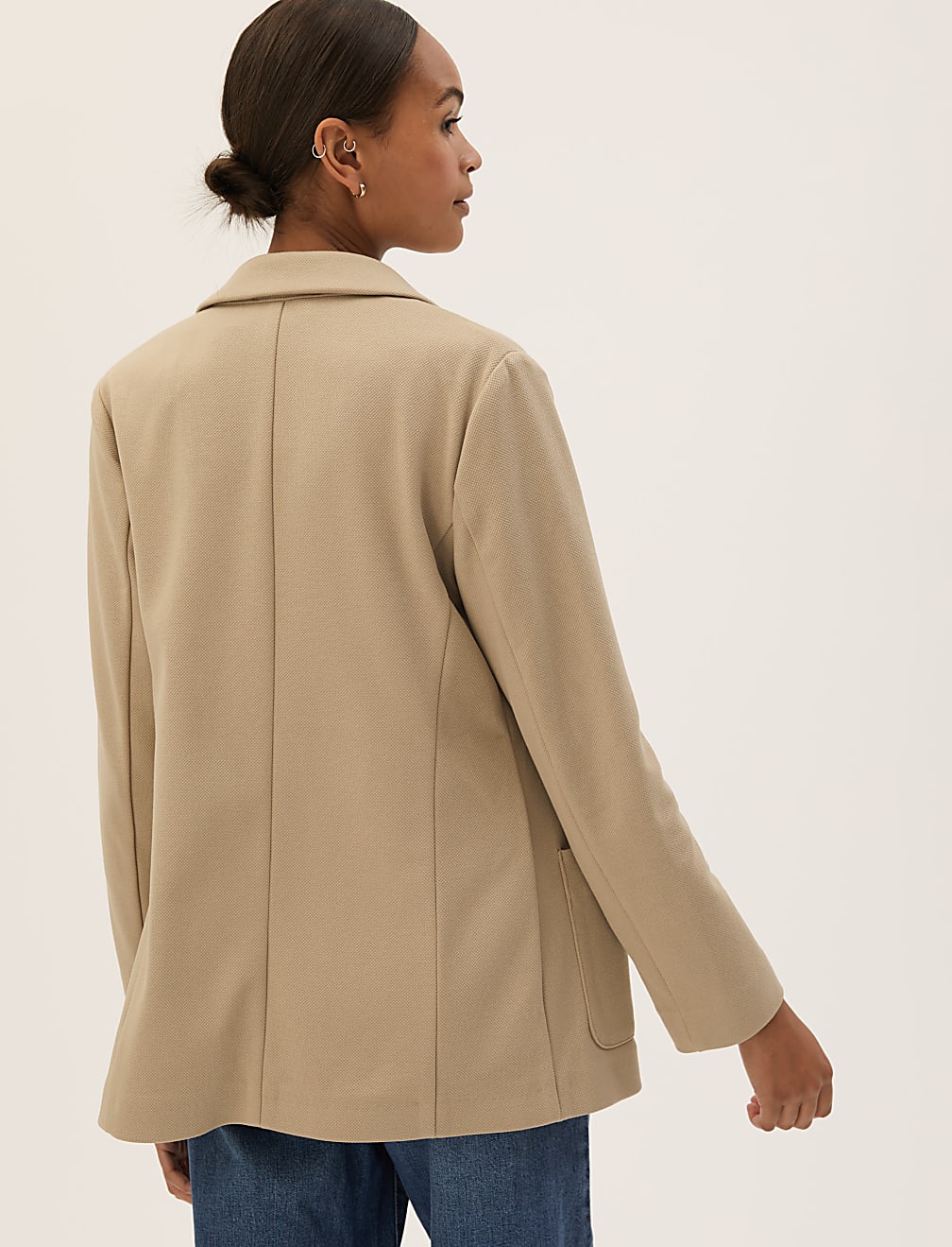 Jersey Patch Pocket Jacket