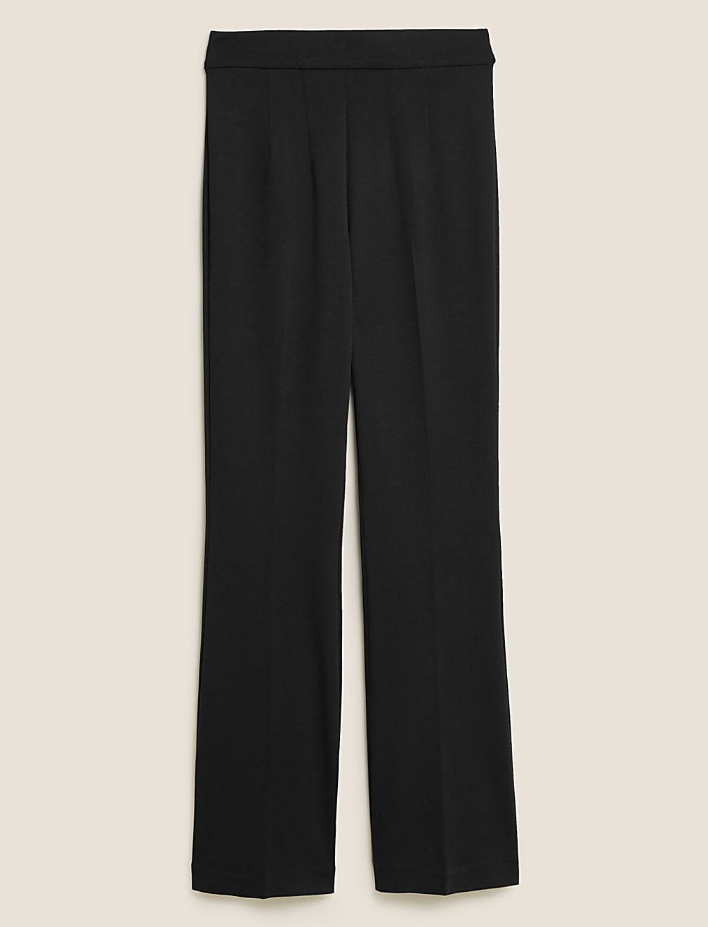 Viscose Mix Plain Regular Fit Trouser