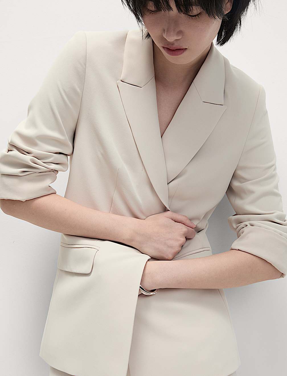Relaxed Single Breasted Blazer