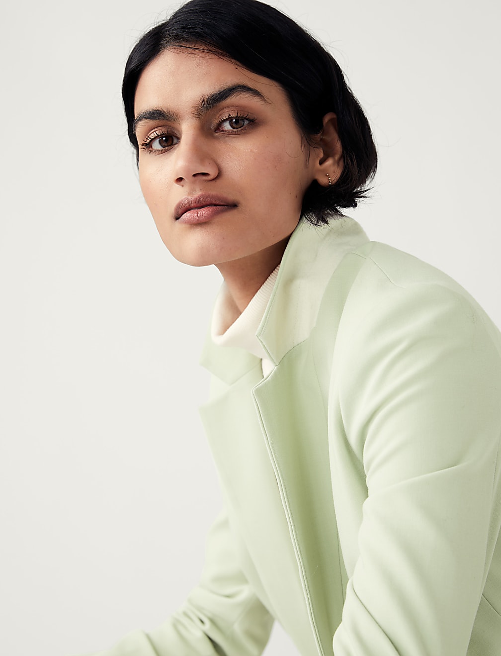 Relaxed Single Breasted Blazer