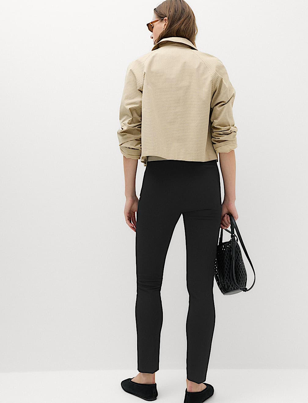 Slim Fit Ankle Grazer Trousers