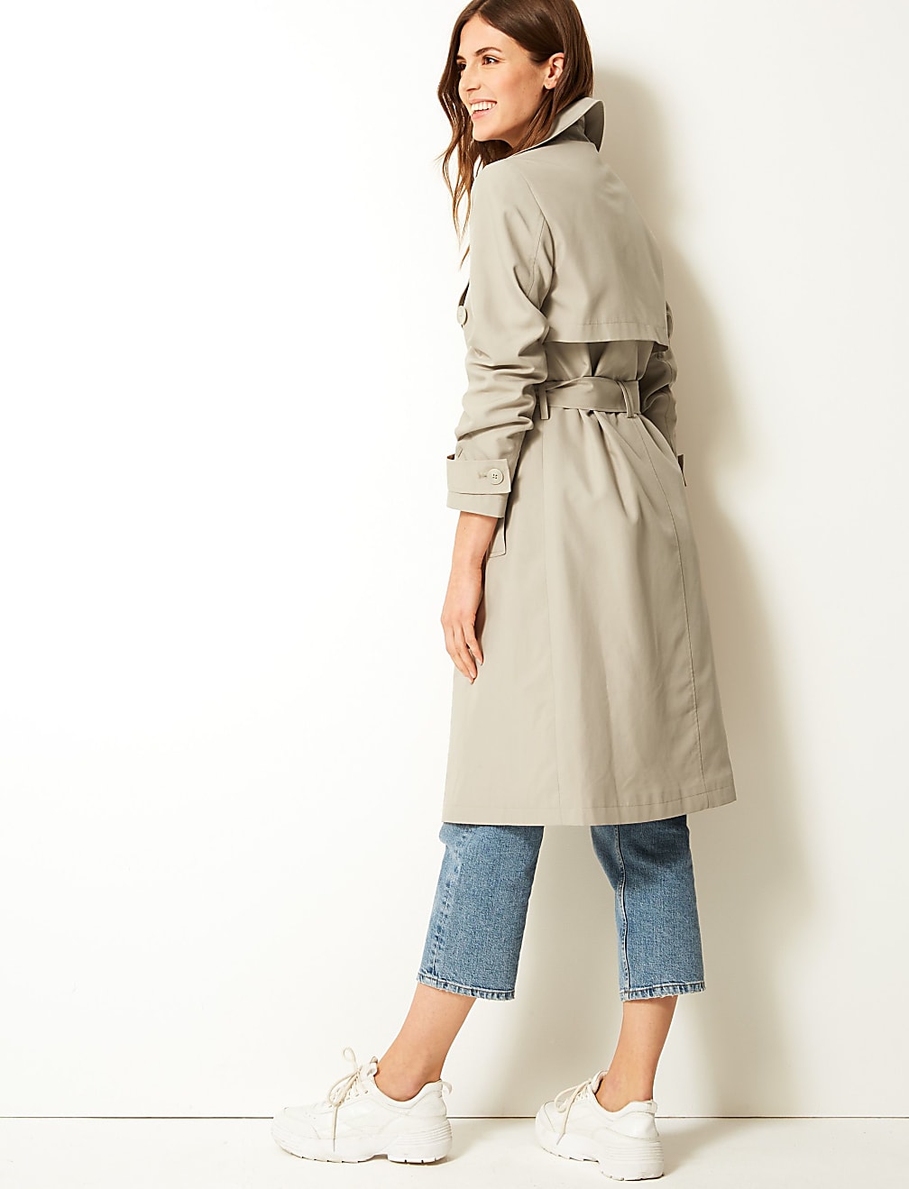 Double Breasted Trench Coat