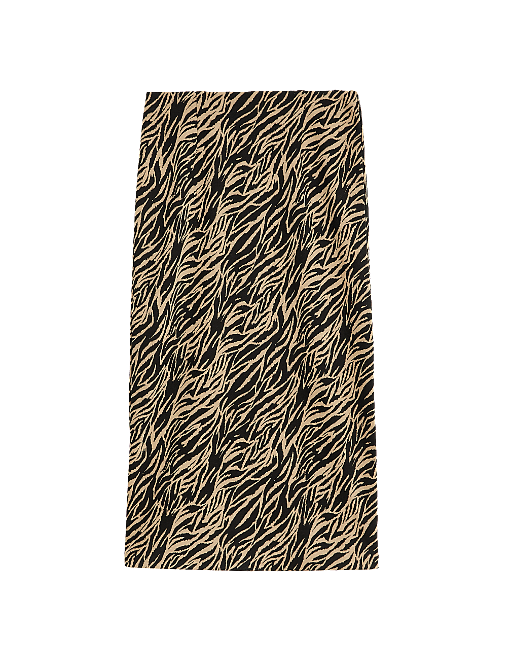 Jersey Animal Print Midaxi Pencil Skirt