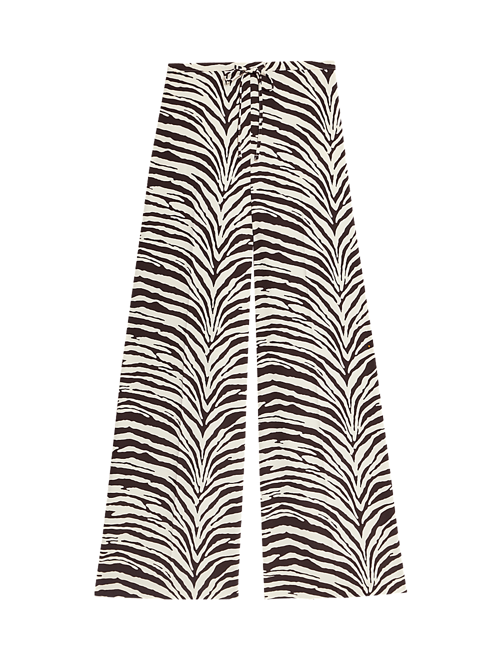 Elasticated Waist Wide Leg Trousers
