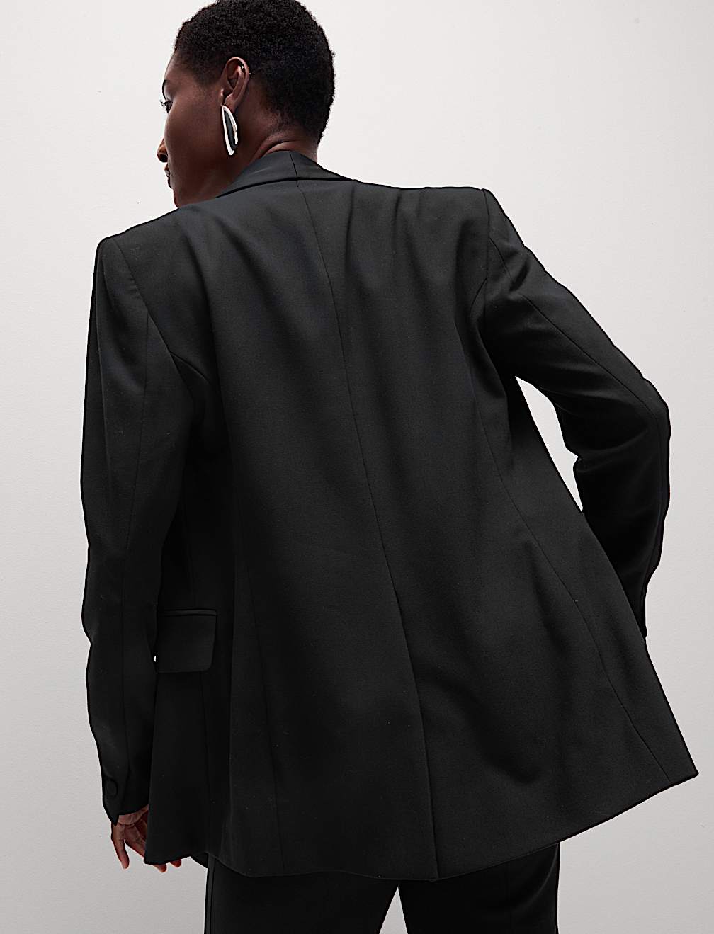 Relaxed Fit Tailored Blazer