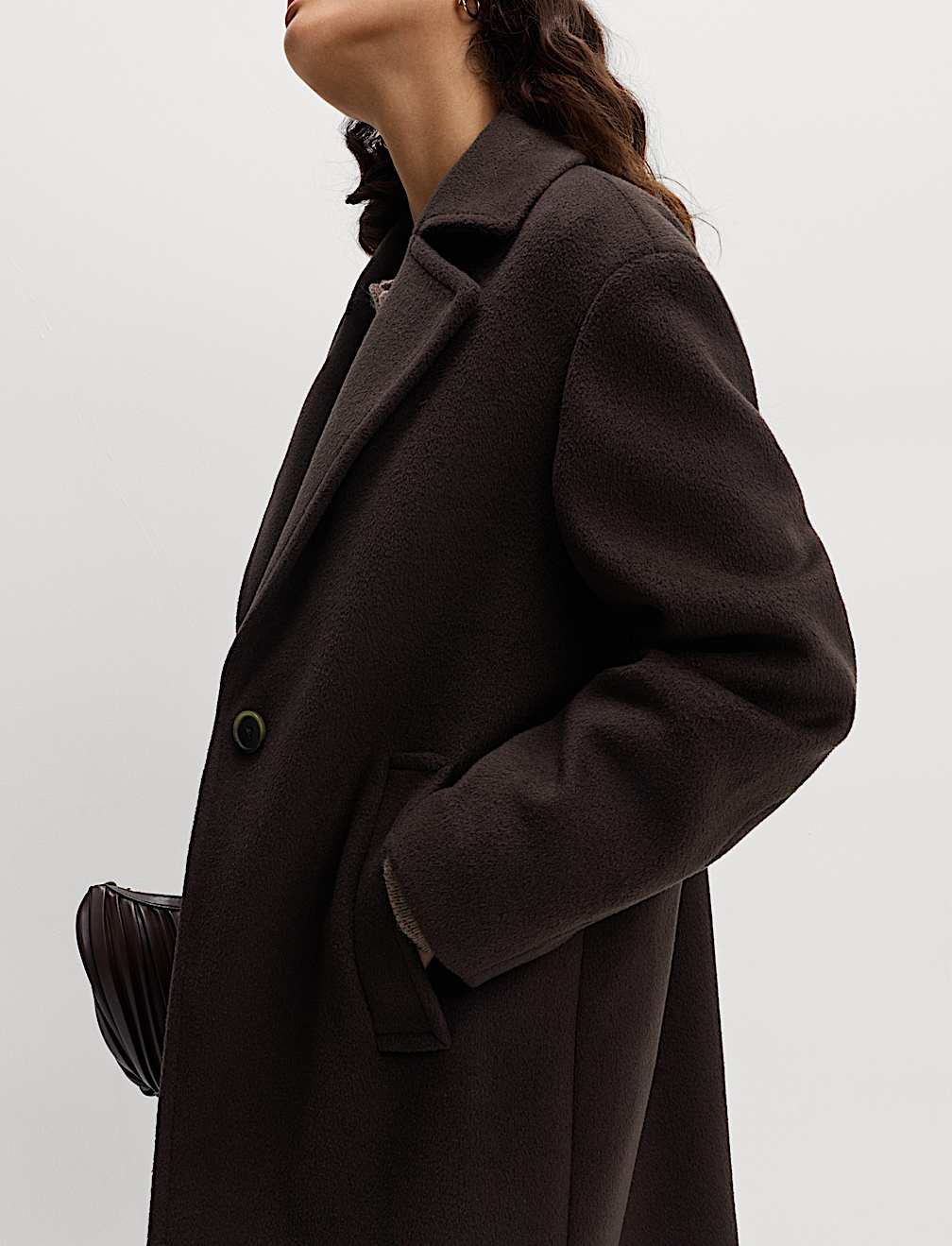 Single Breasted Tailored Coat