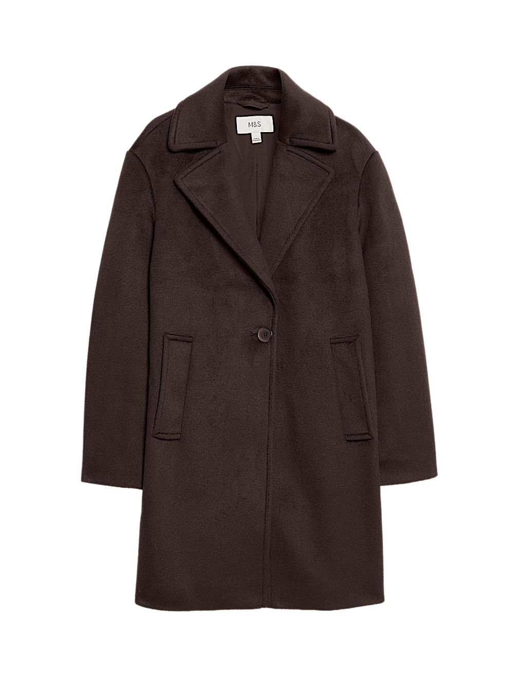 Single Breasted Tailored Coat