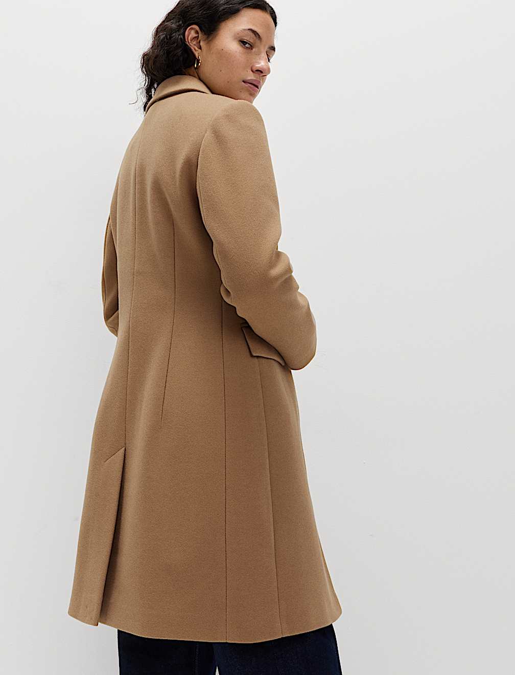 Collared Longline Tailored Coat