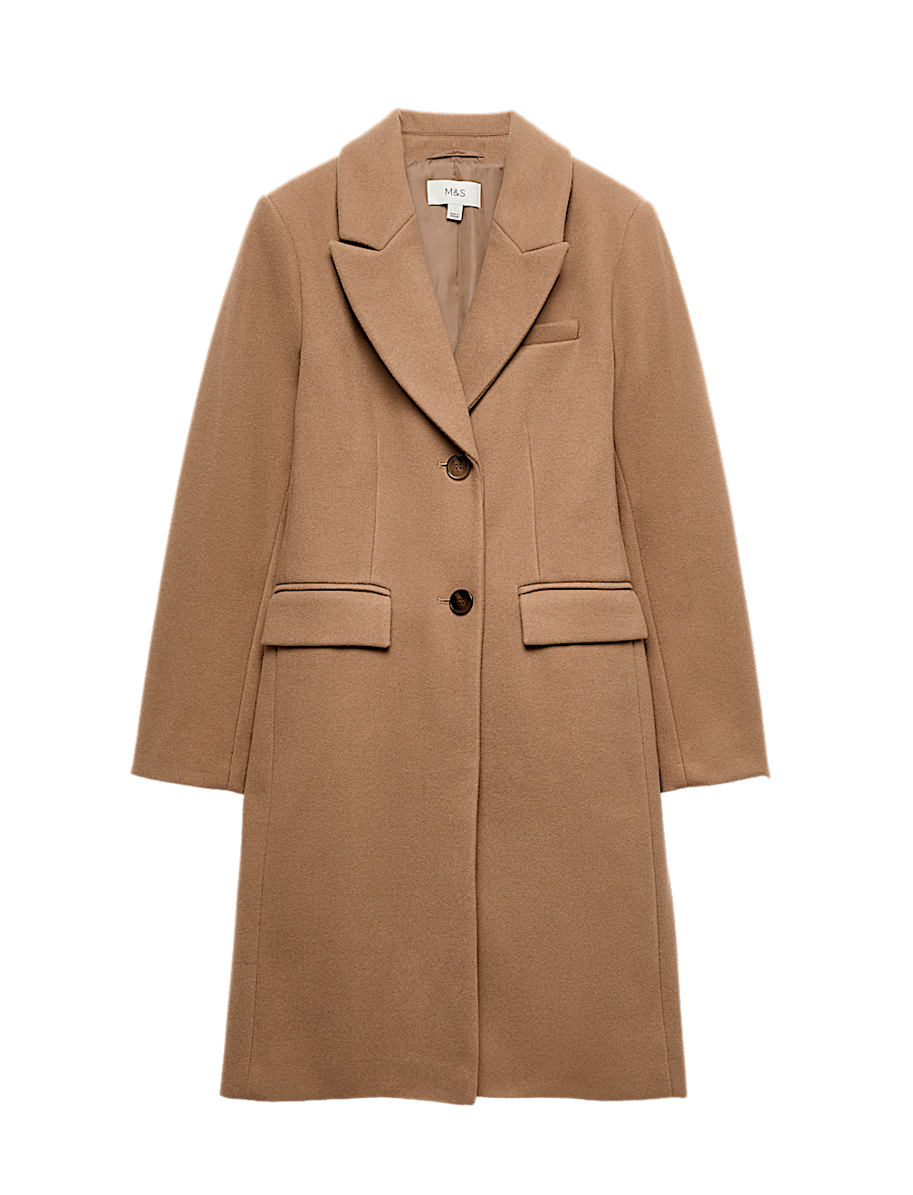 Collared Longline Tailored Coat