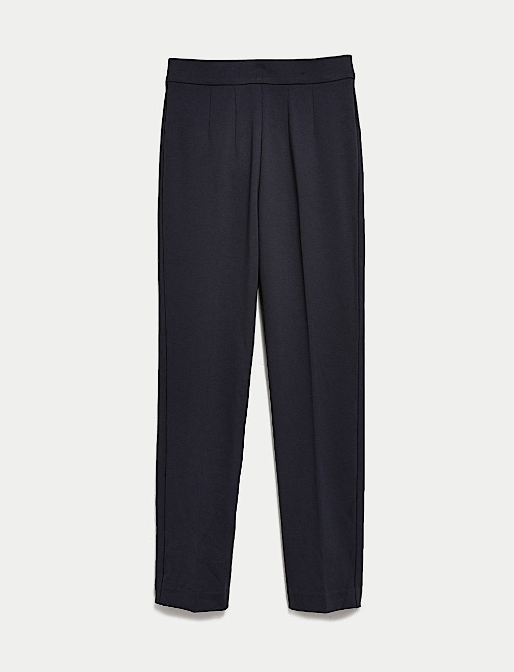 Jersey Slim Fit Ankle Grazer Trousers