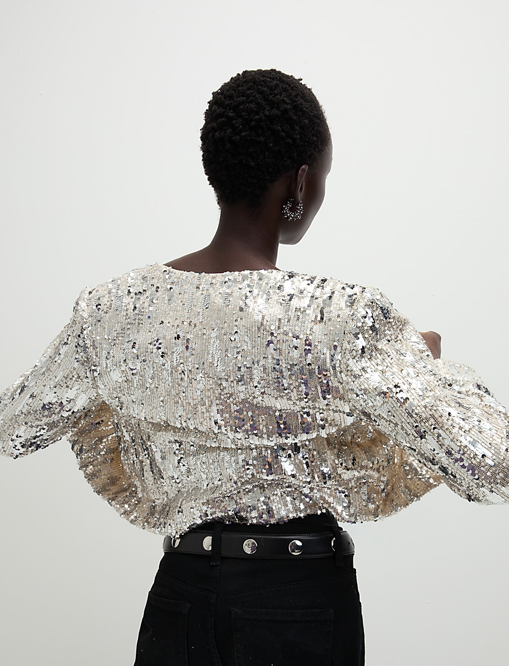 Embellished Cropped Jacket