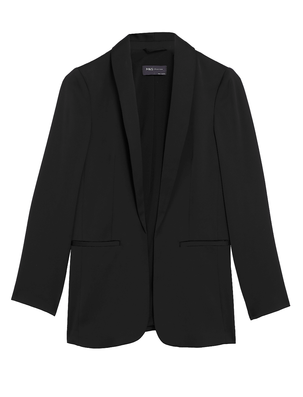 Satin Relaxed Blazer