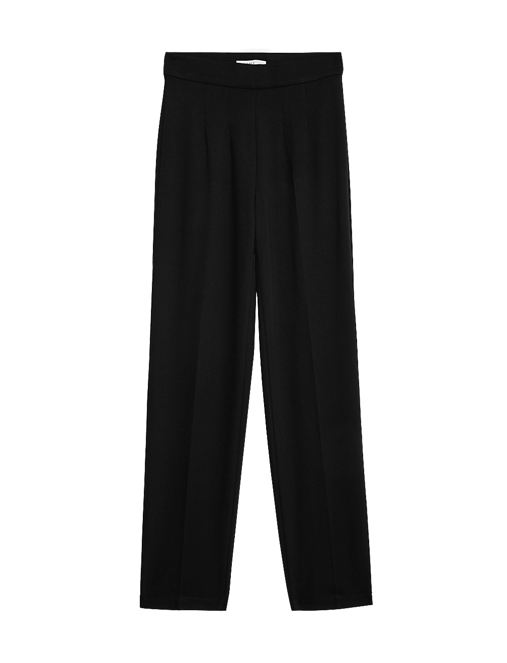 Jersey Straight Leg Trousers with Stretch