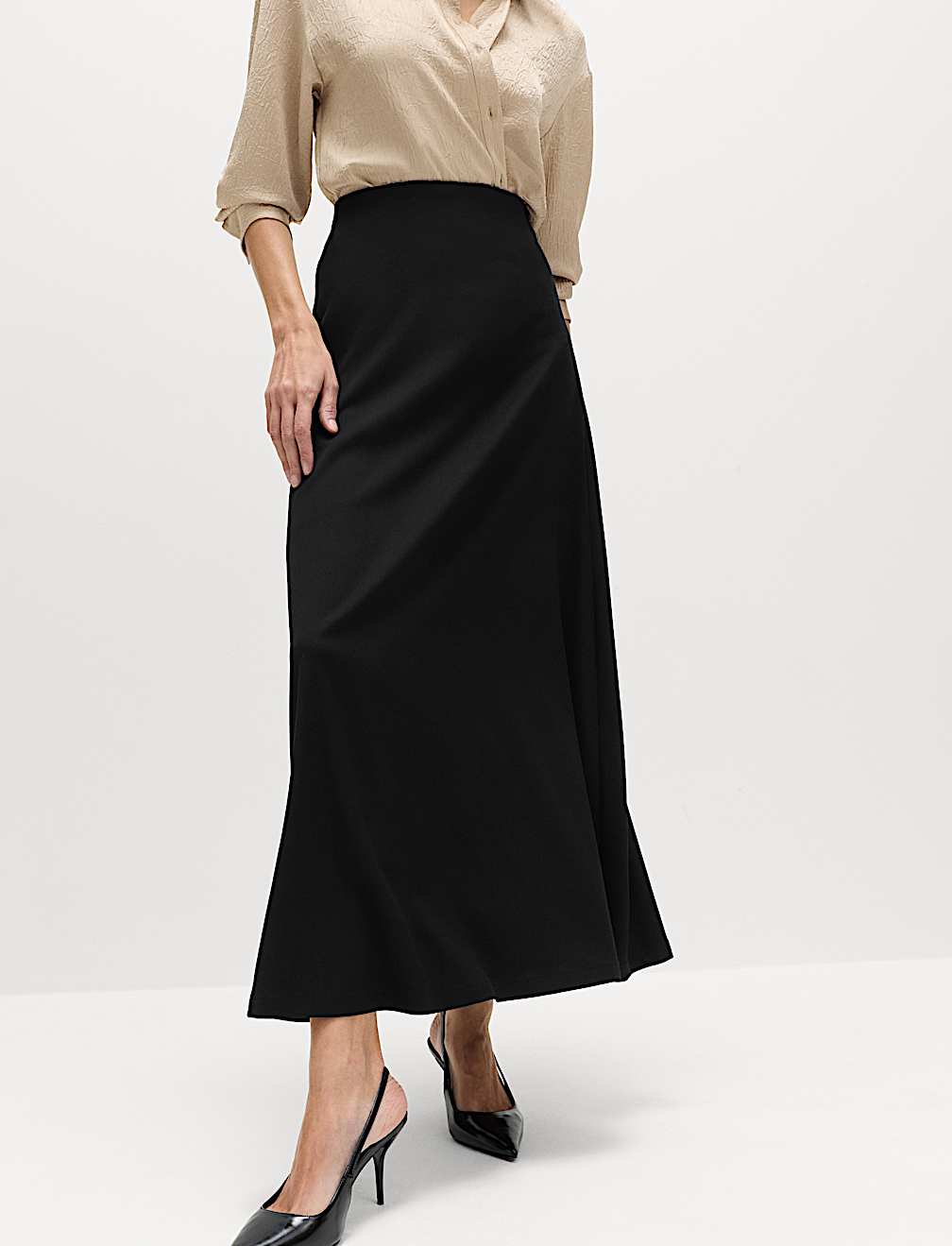 Maxi A-Line Skirt