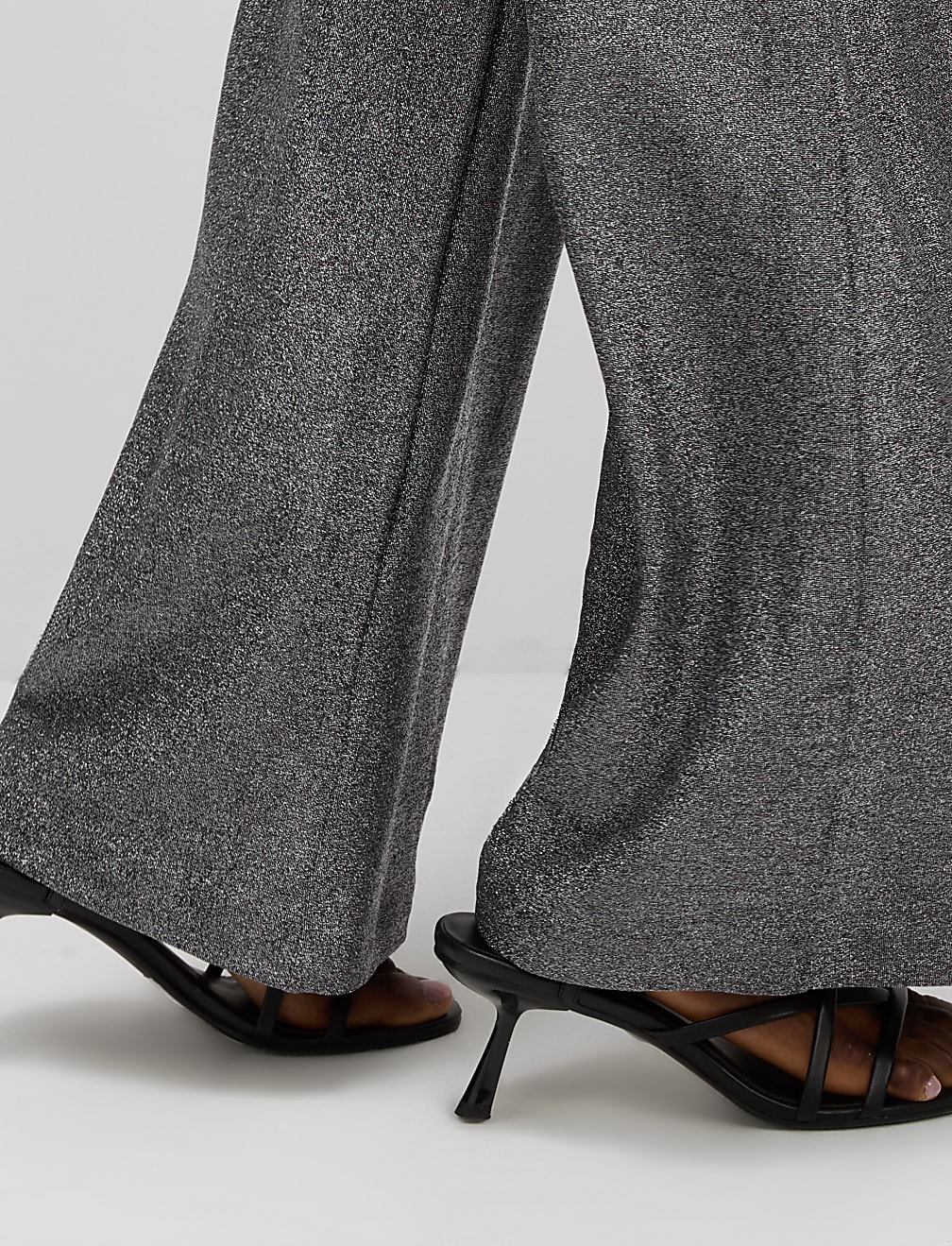 Sparkly Wide Leg Trousers