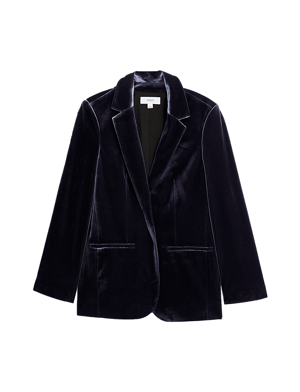 Relaxed Fit Single Breasted Blazer