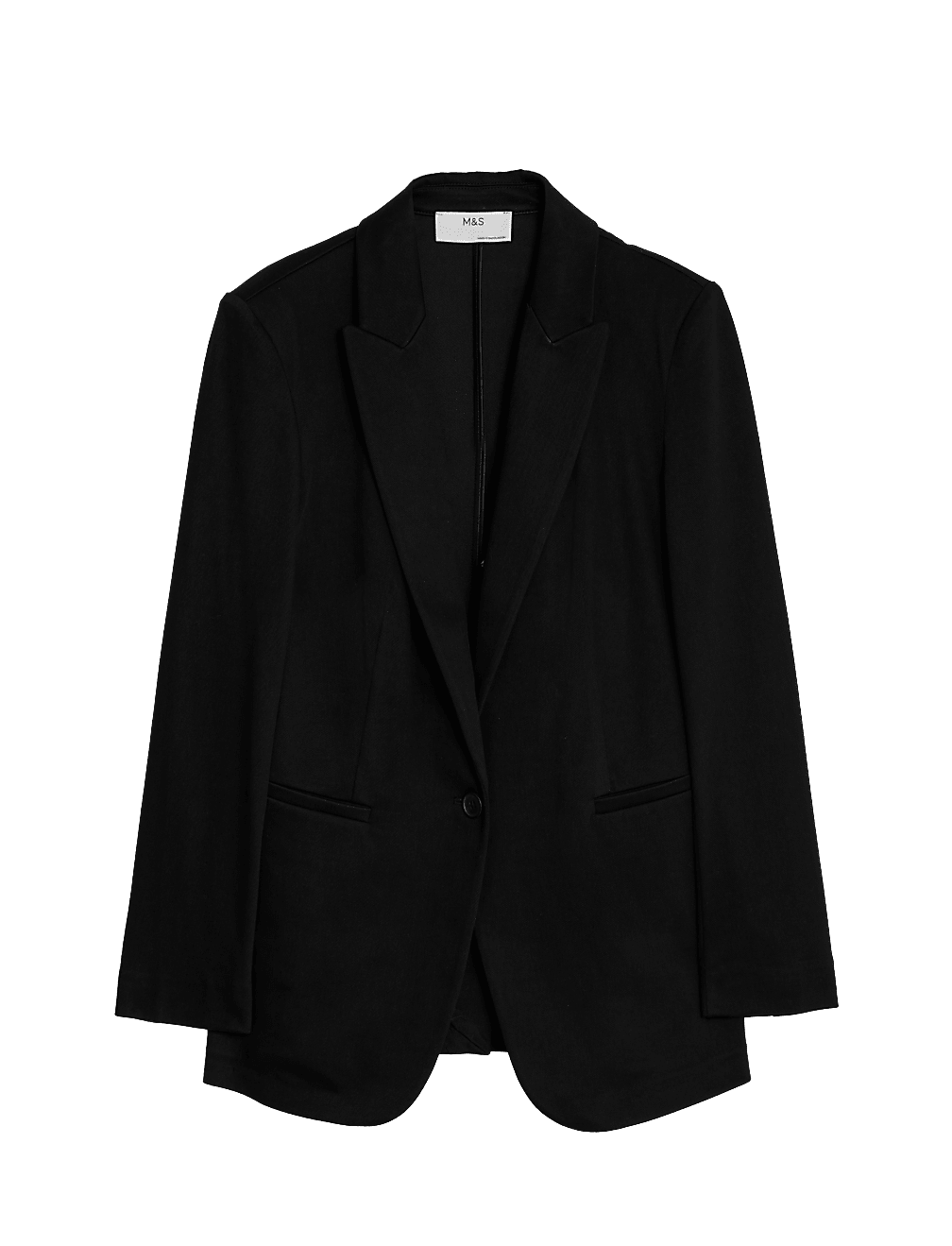 Jersey Slim Single Breasted Blazer