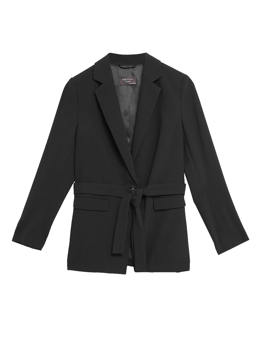 Relaxed Belted Blazer